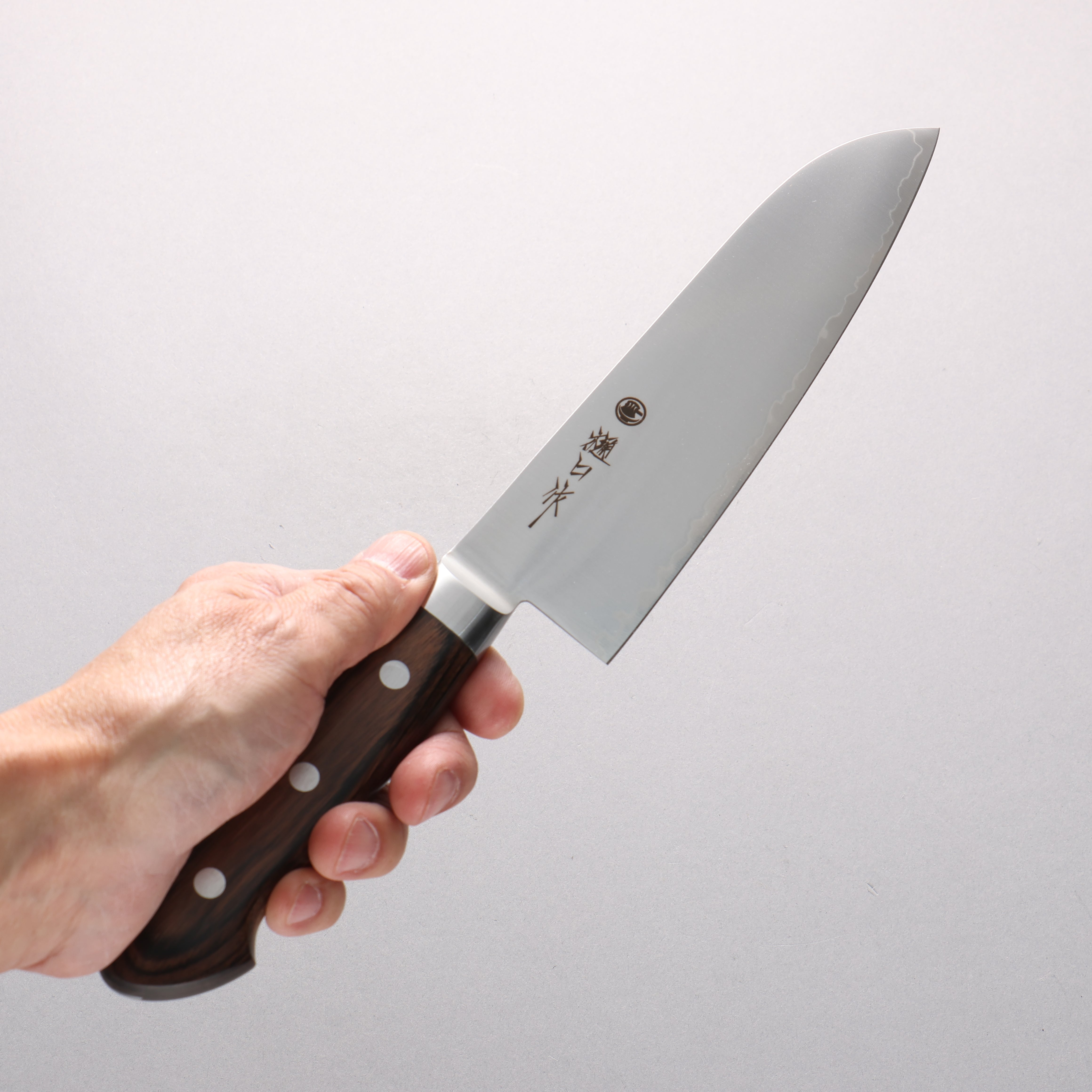 Higuchi SG2 Santoku 180mm Zebrawood Handle - Japanny - Best Japanese Knife