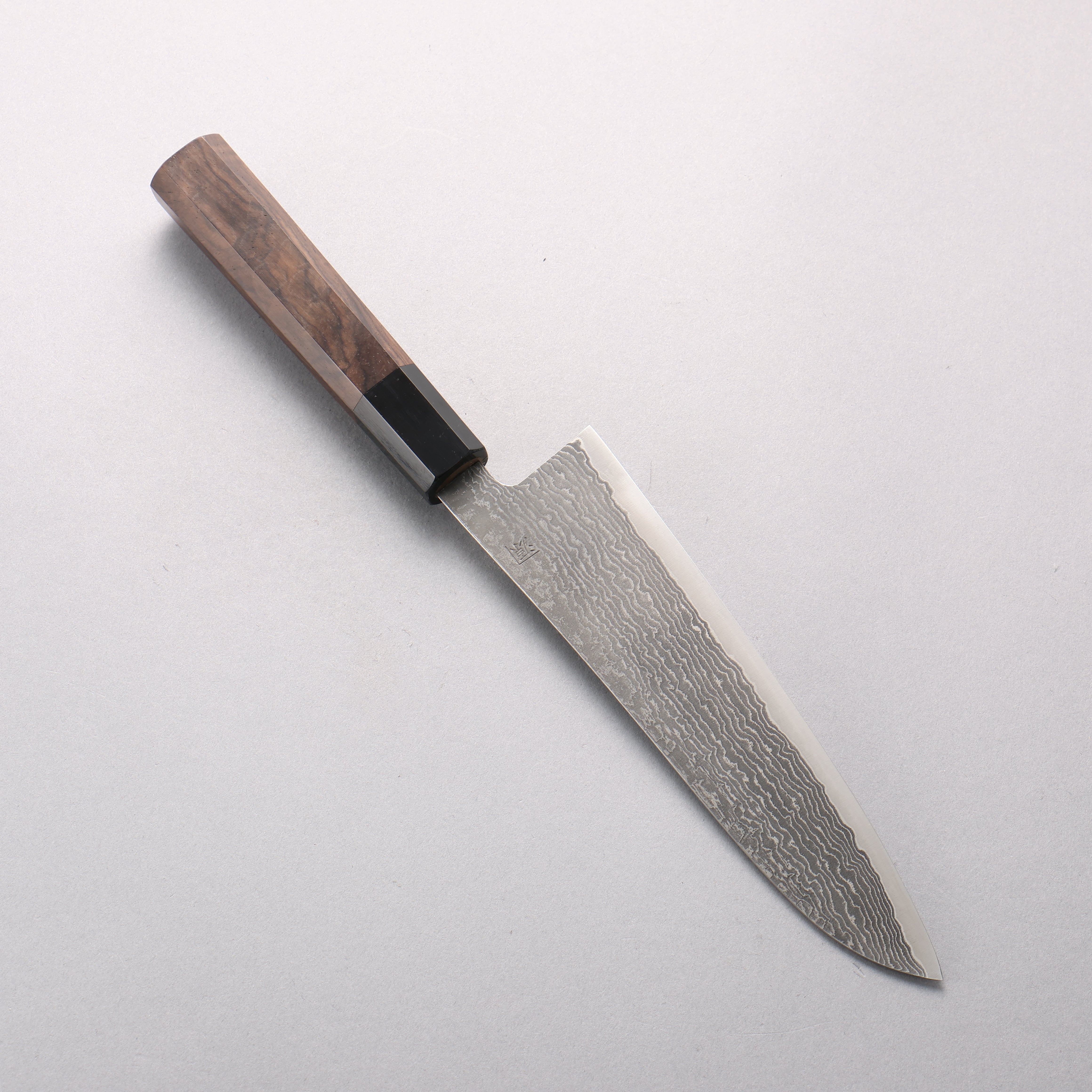 Shigeki Tanaka Harukaze SG2 Damascus Gyuto 180mm Walnut Handle - Japanny - Best Japanese Knife