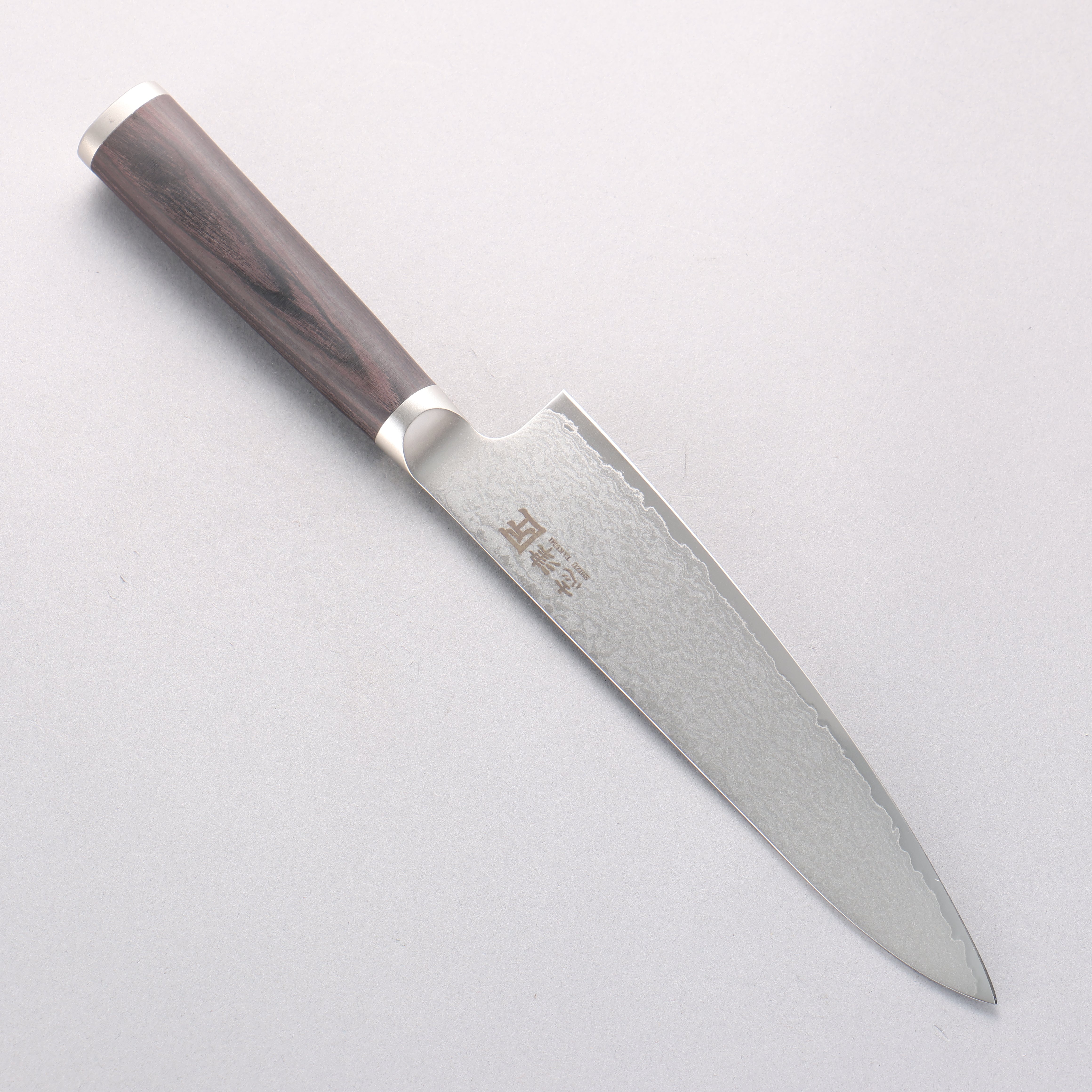 Miyako AUS8 33 Layer Damascus Gyuto 180mm - Japanny - Best Japanese Knife