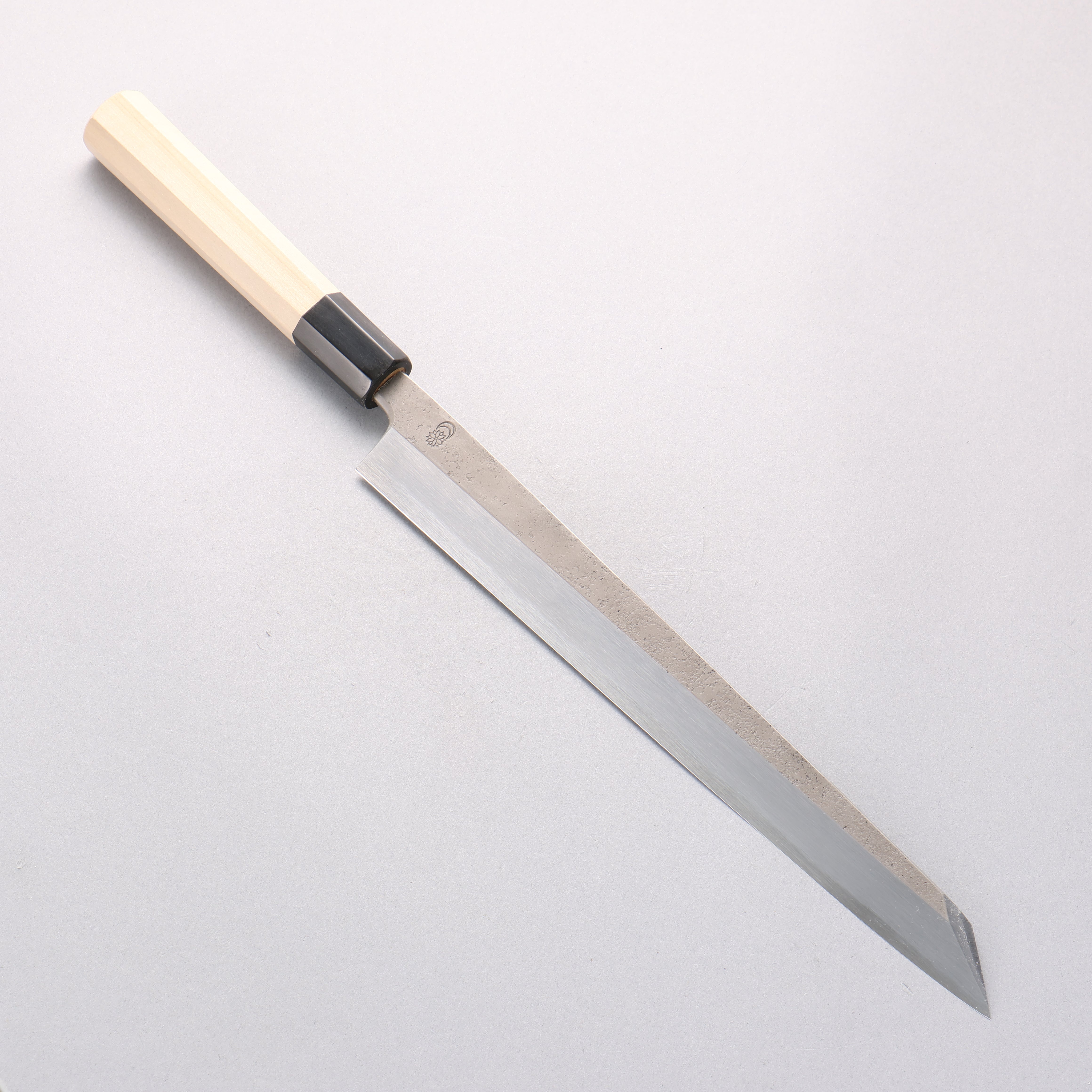 Kikuzuki White Steel No.2 Nashiji Kiritsuke Yanagiba 270mm Magnolia Handle - Japanny - Best Japanese Knife