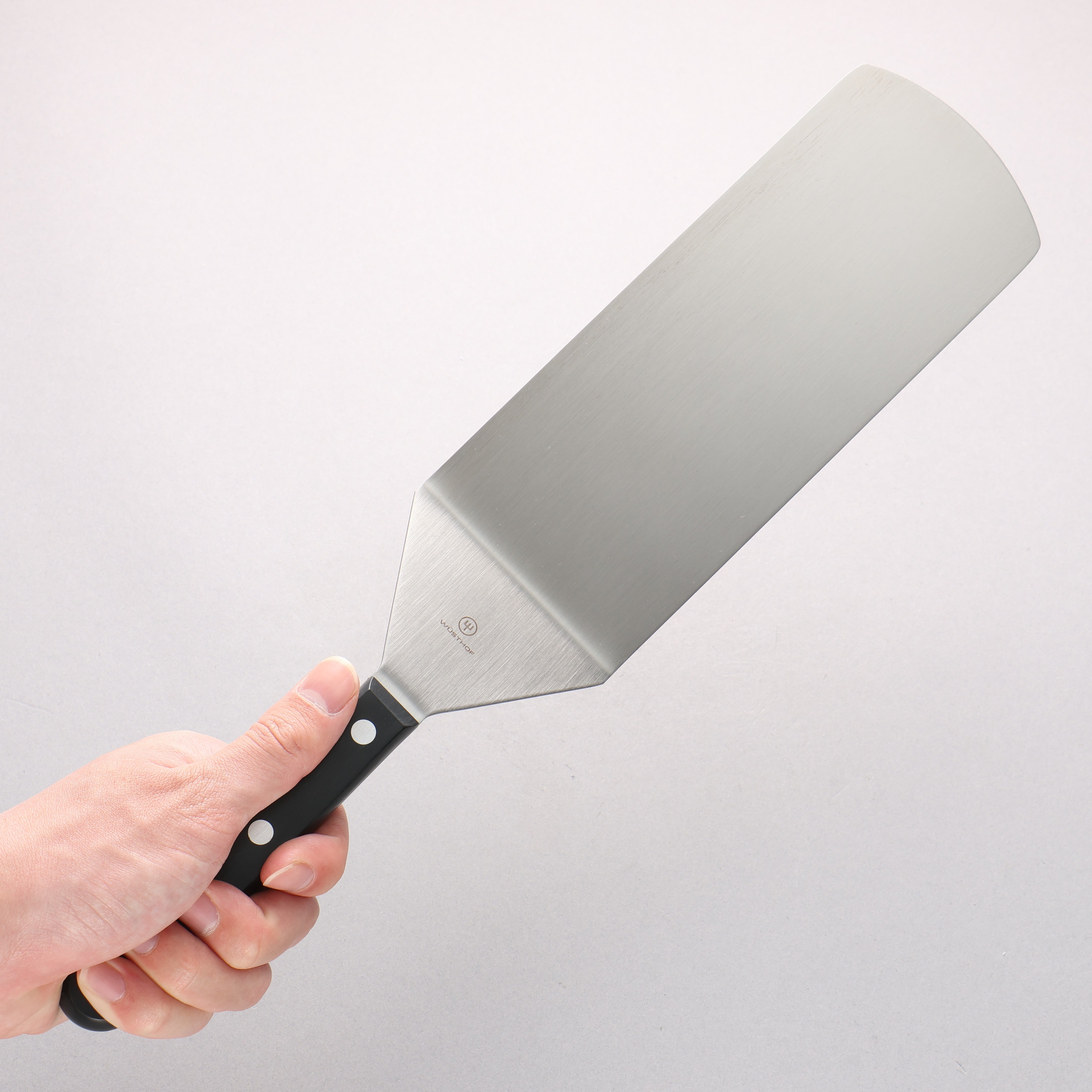 WUSTHOF Stainless Steel Turner 200mm Black Plastic Handle - Japanny - Best Japanese Knife