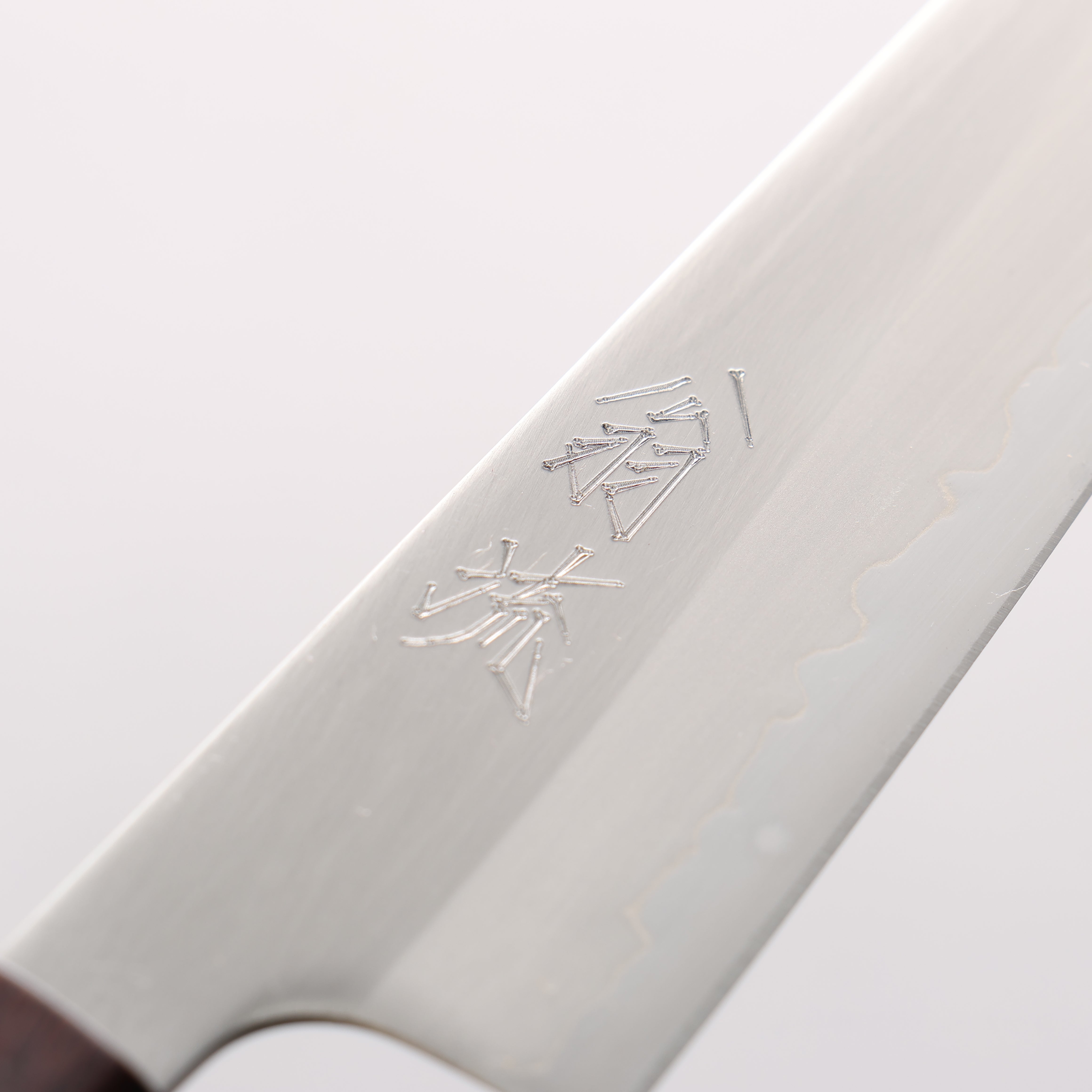 Oul White Steel No.1 Petty-Utility 135mm Keyaki (Japanese Elm) Handle - Japanny - Best Japanese Knife