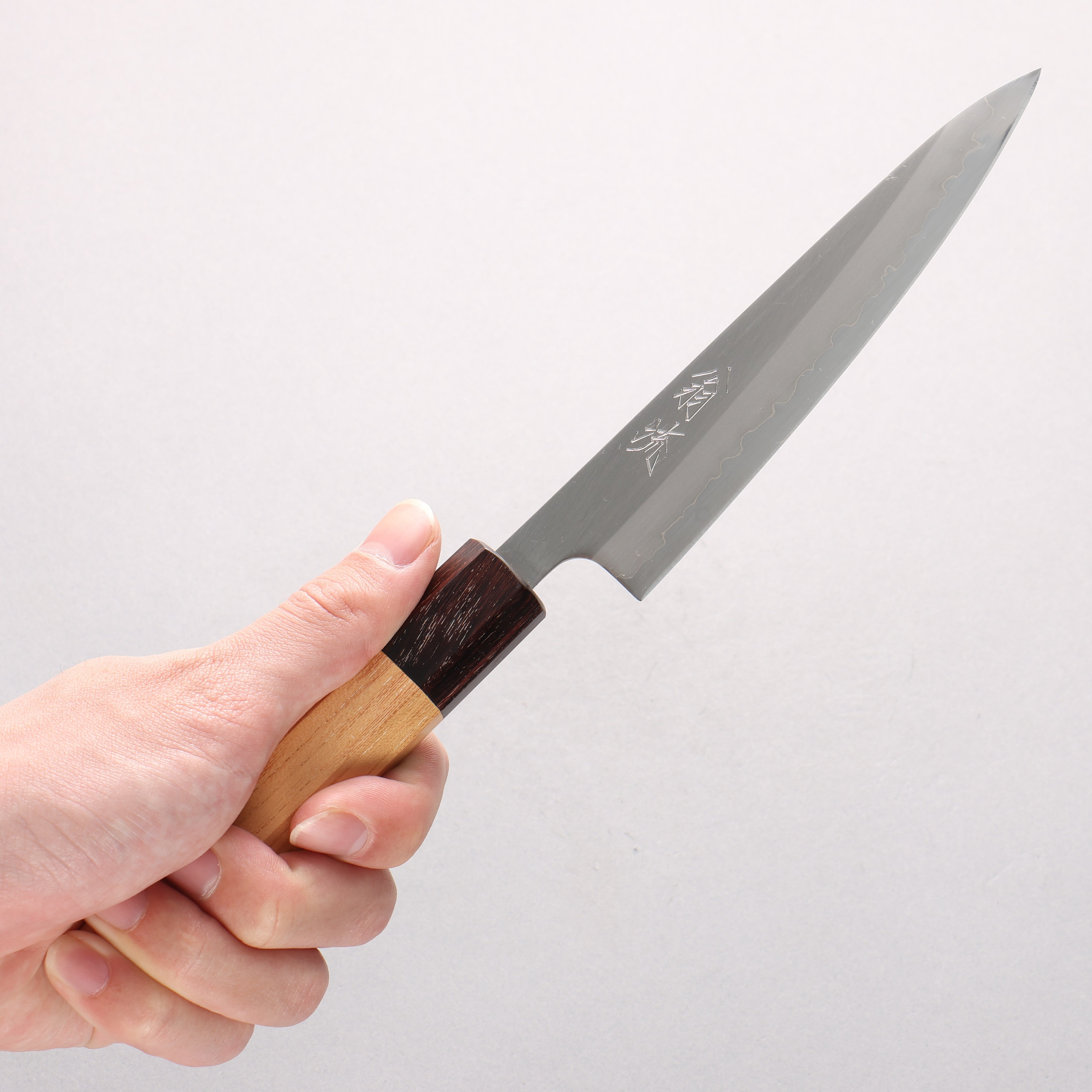 Oul White Steel No.1 Petty-Utility 135mm Keyaki (Japanese Elm) Handle - Japanny - Best Japanese Knife