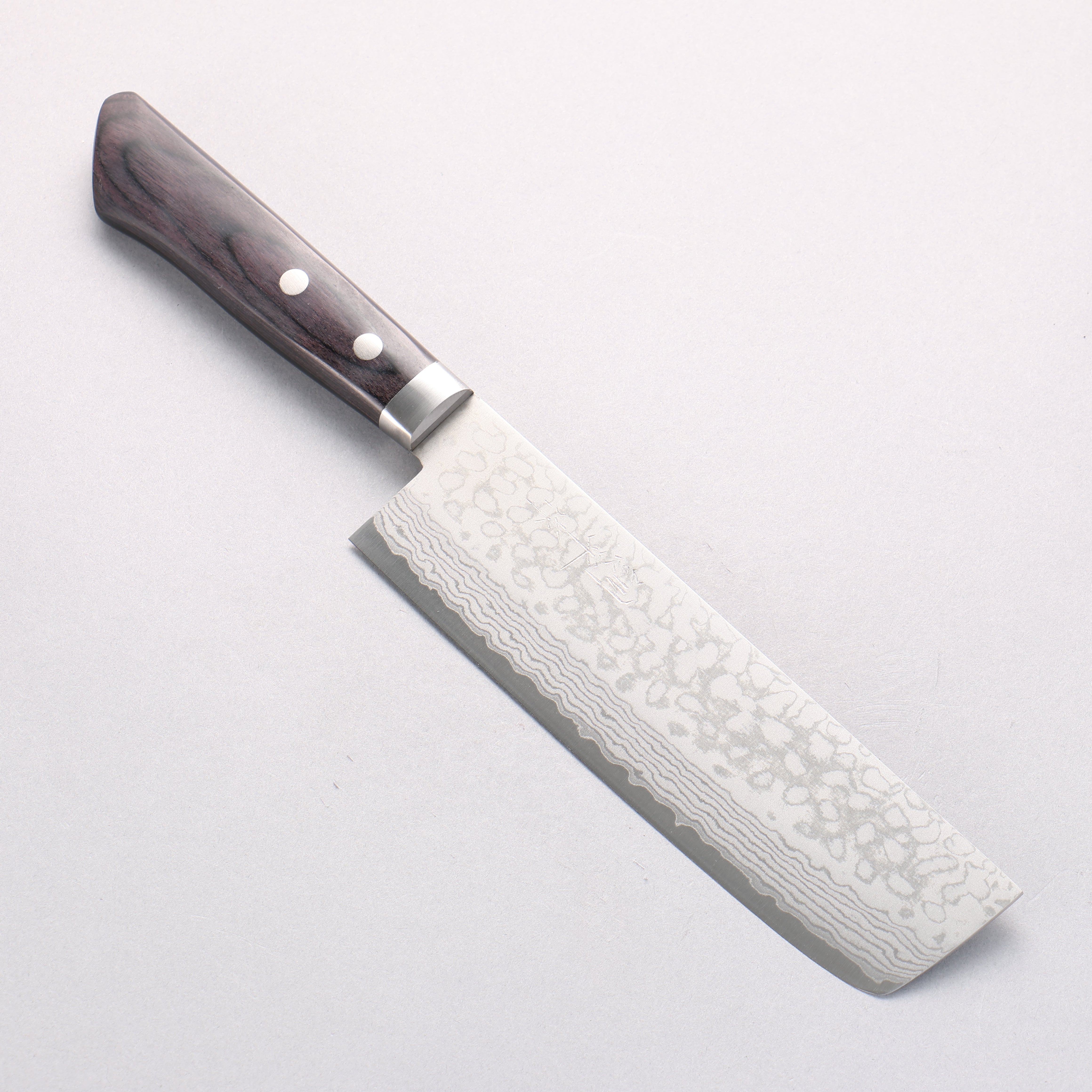 Kunihira Sairyu VG10 Damascus Usuba 165mm Pakka wood Handle - Japanny - Best Japanese Knife