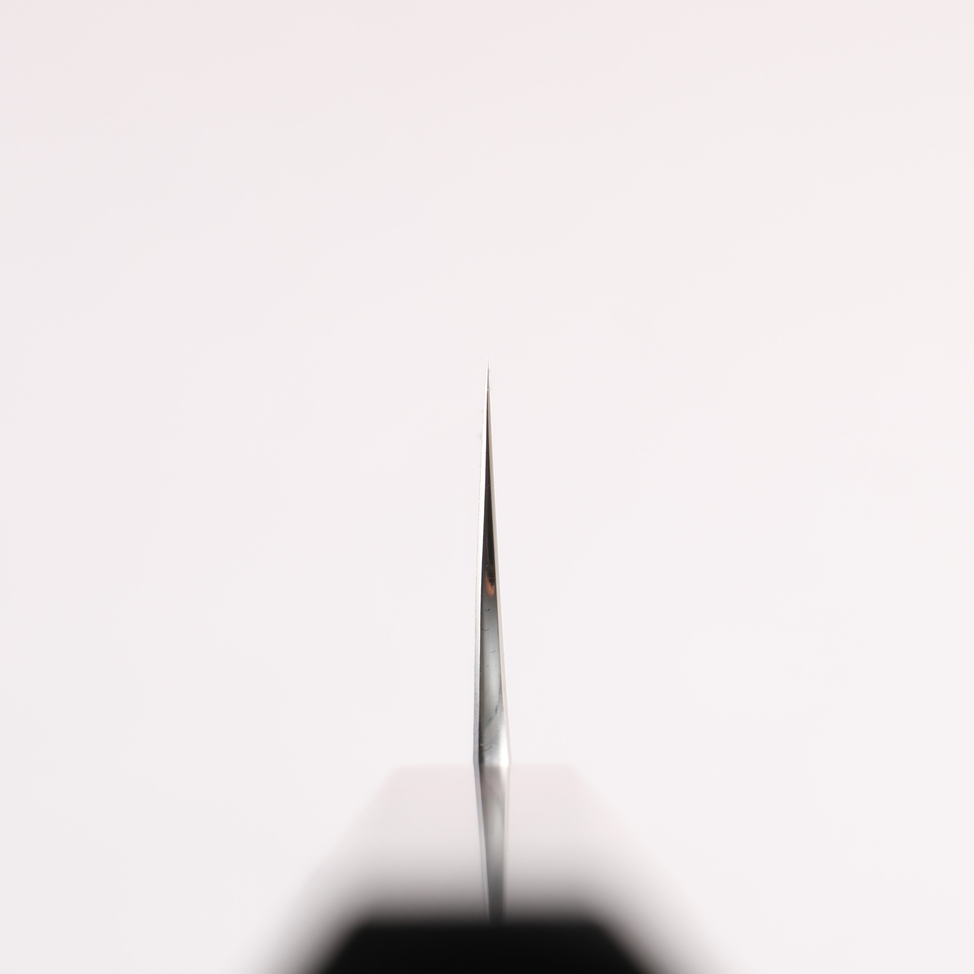 Takumi Ikeda Suikyou VG10 Migaki Finished Damascus Sujihiki 210mm Ebony Wood (With Red Turquoise Ring) Handle - Japanny - Best Japanese Knife