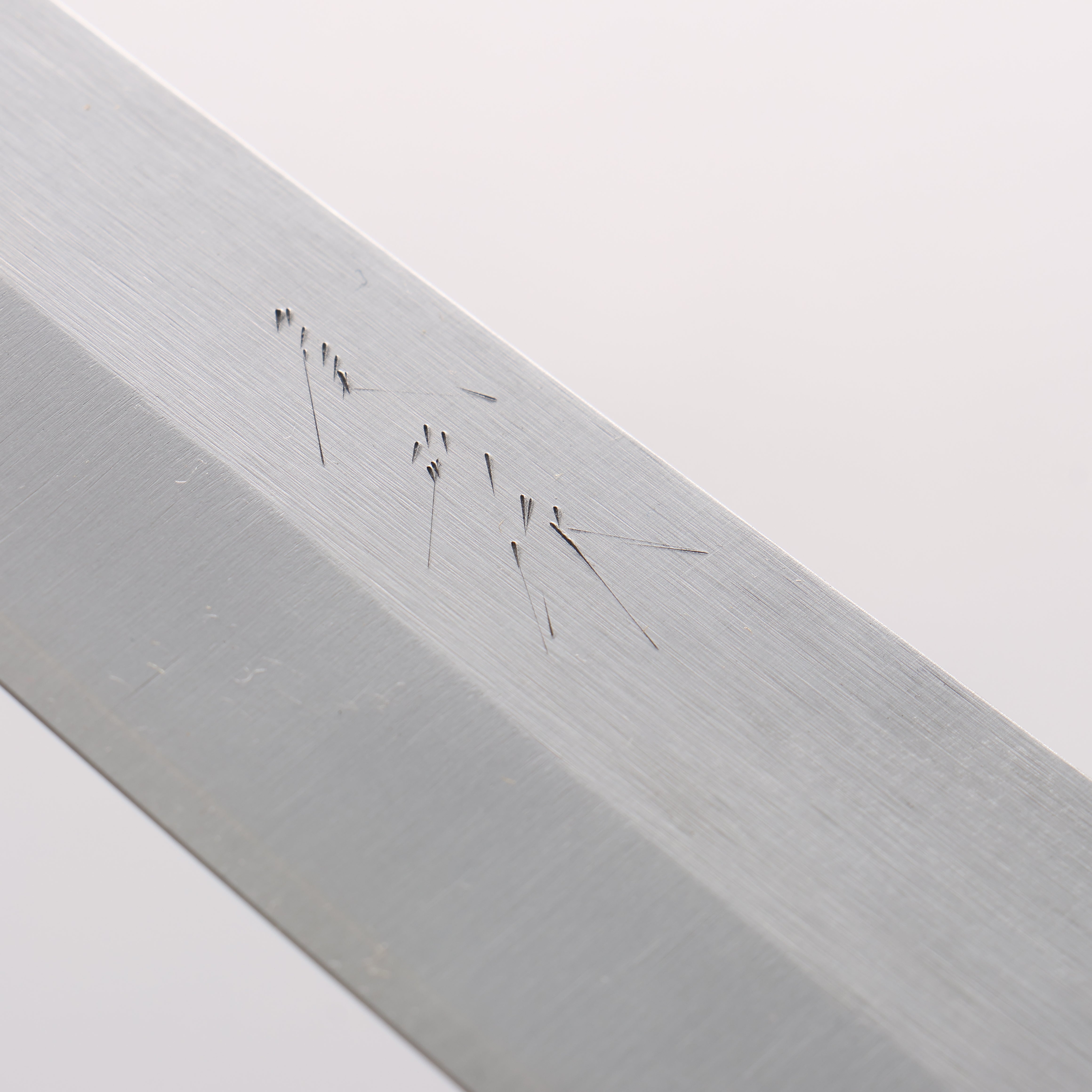 Shungo Ogata SG2 Vertical and Horizontal Hairlines Sujihiki 240mm Rosewood Handle - Japanny - Best Japanese Knife