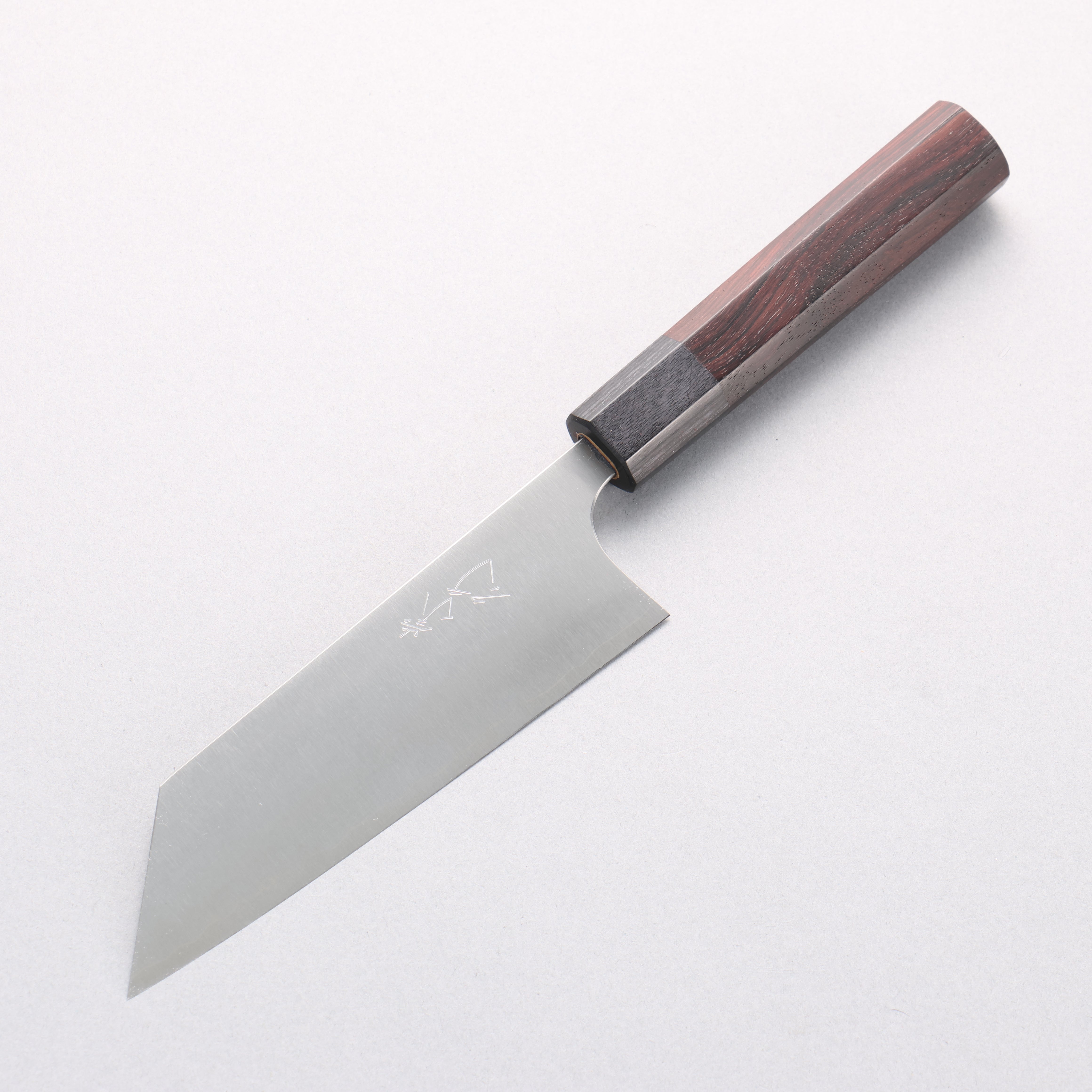 Shibata Takayuki Koutetsu SG2 Small Bunka 140mm Rosewood (Ferrule: Black Pakka Wood) Handle