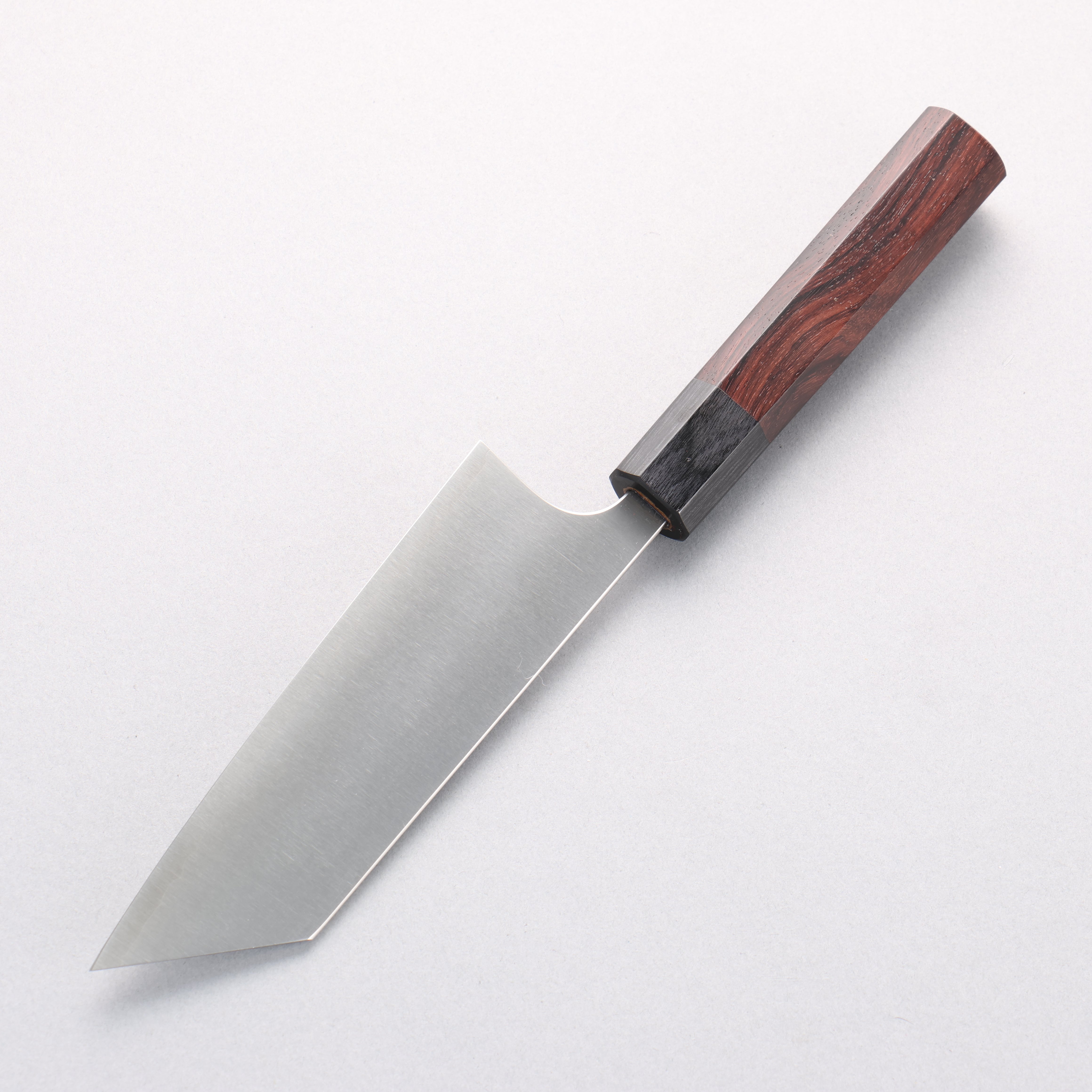 Shibata Takayuki Koutetsu SG2 Small Bunka 140mm Rosewood (Ferrule: Black Pakka Wood) Handle