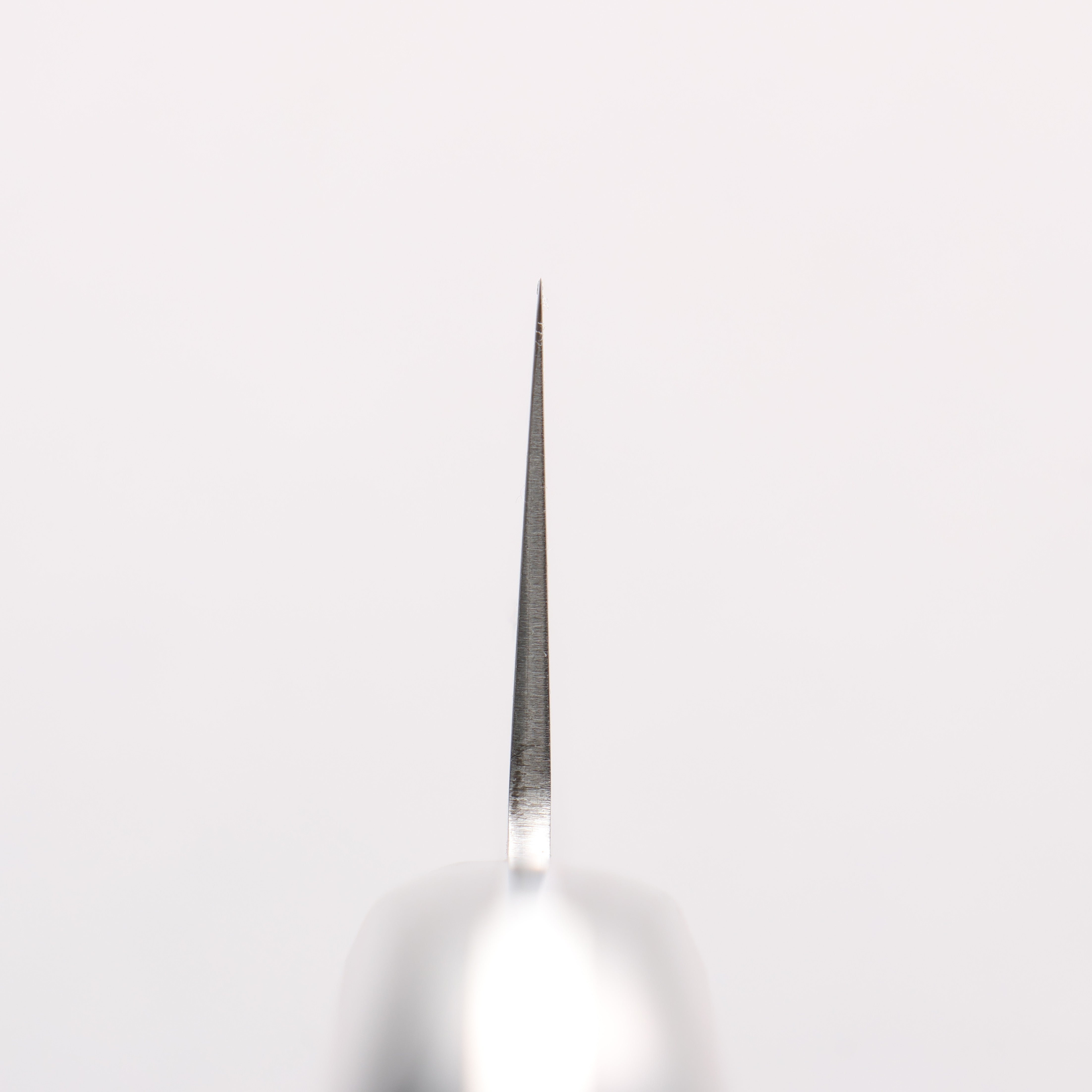 Seisuke Silver Steel No.3 Nashiji Santoku 180mm Red Pakka wood Handle - Japanny - Best Japanese Knife