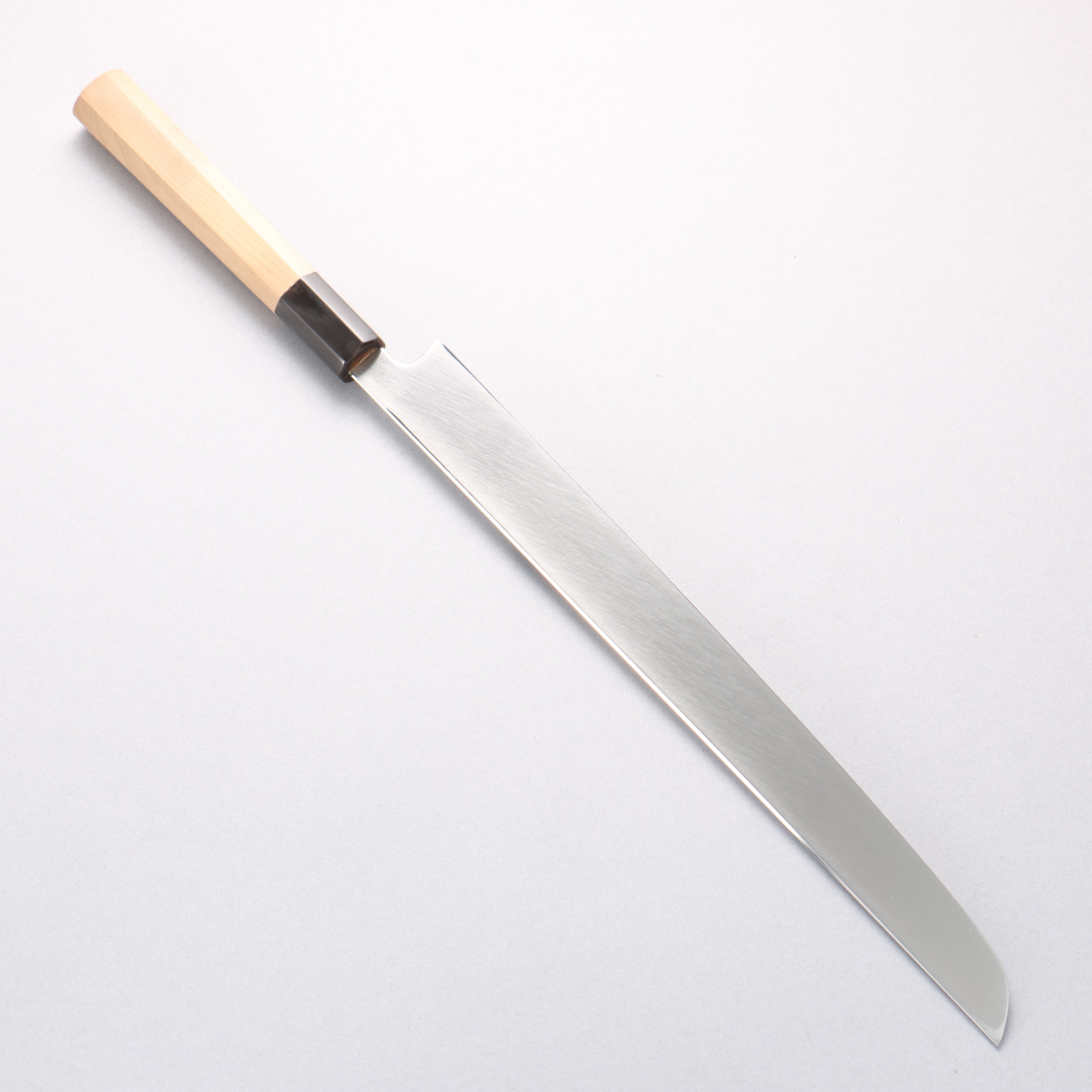 Sakai Kikumori VG10 Mirrored Finish Sakimaru Takohiki 300mm Magnolia Handle - Japanny - Best Japanese Knife