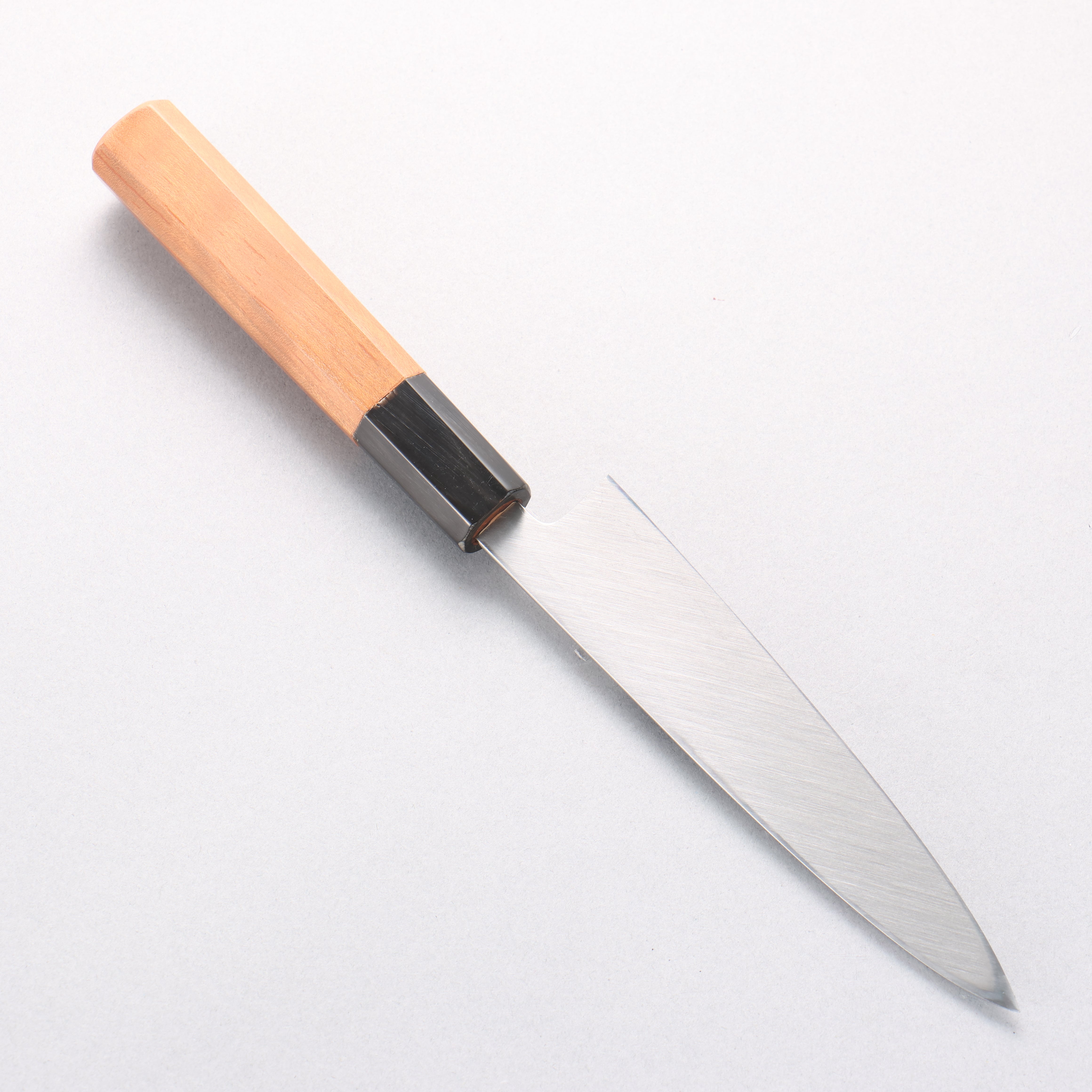 Tessen by Tanaka Tamahagane Petty-Utility 145mm Wild Cherry Handle - Japanny - Best Japanese Knife
