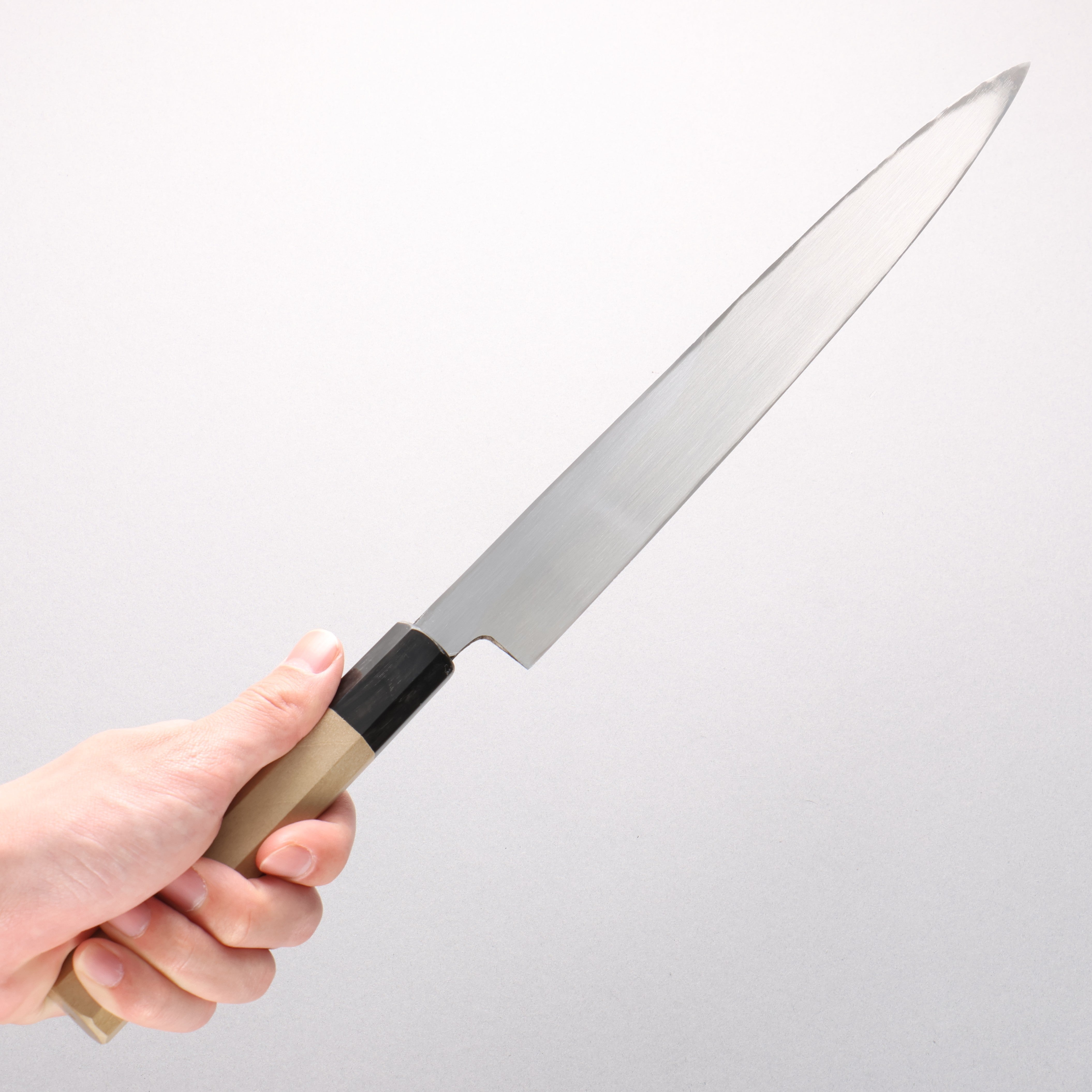 Seisuke [Left Handed] White Steel No.2 Kasumitogi Yanagiba - Japanny - Best Japanese Knife