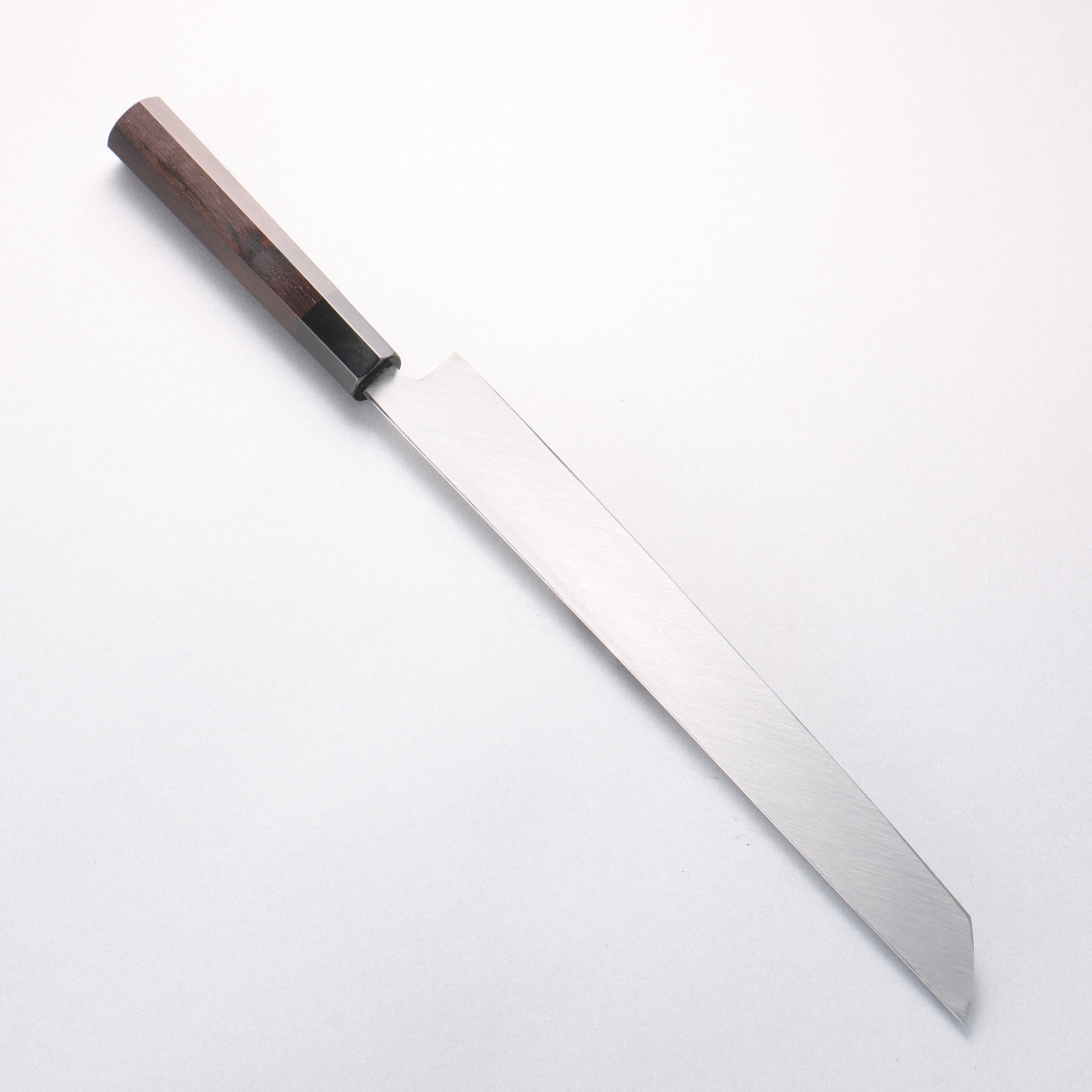 Tessen by Tanaka Tamahagane Sakimaru Yanagiba 300mm Ebony Wood Handle with Sheath - Japanny - Best Japanese Knife