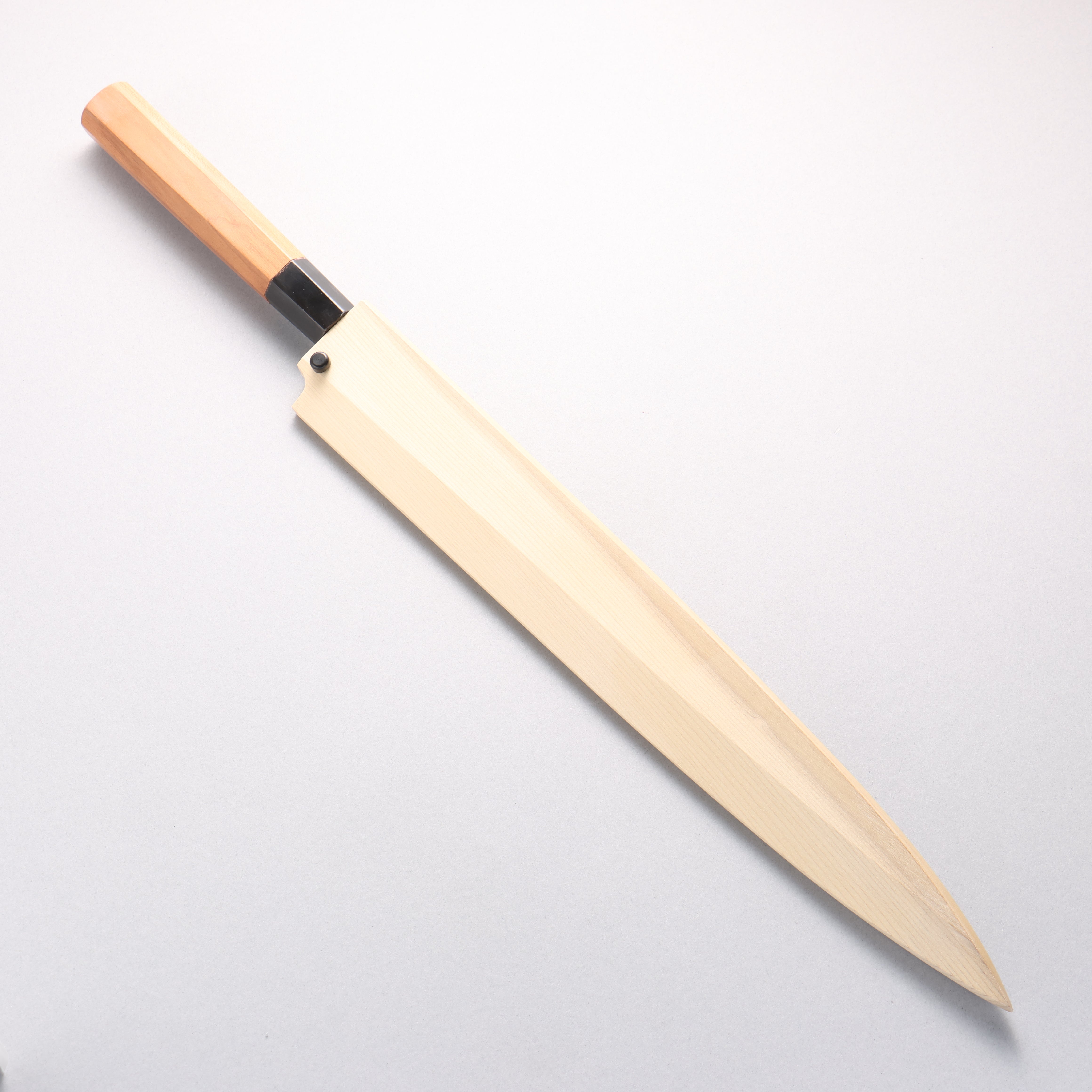 Tessen by Tanaka Tamahagane Yanagiba 315mm Wild Cherry Handle with Sheath - Japanny - Best Japanese Knife