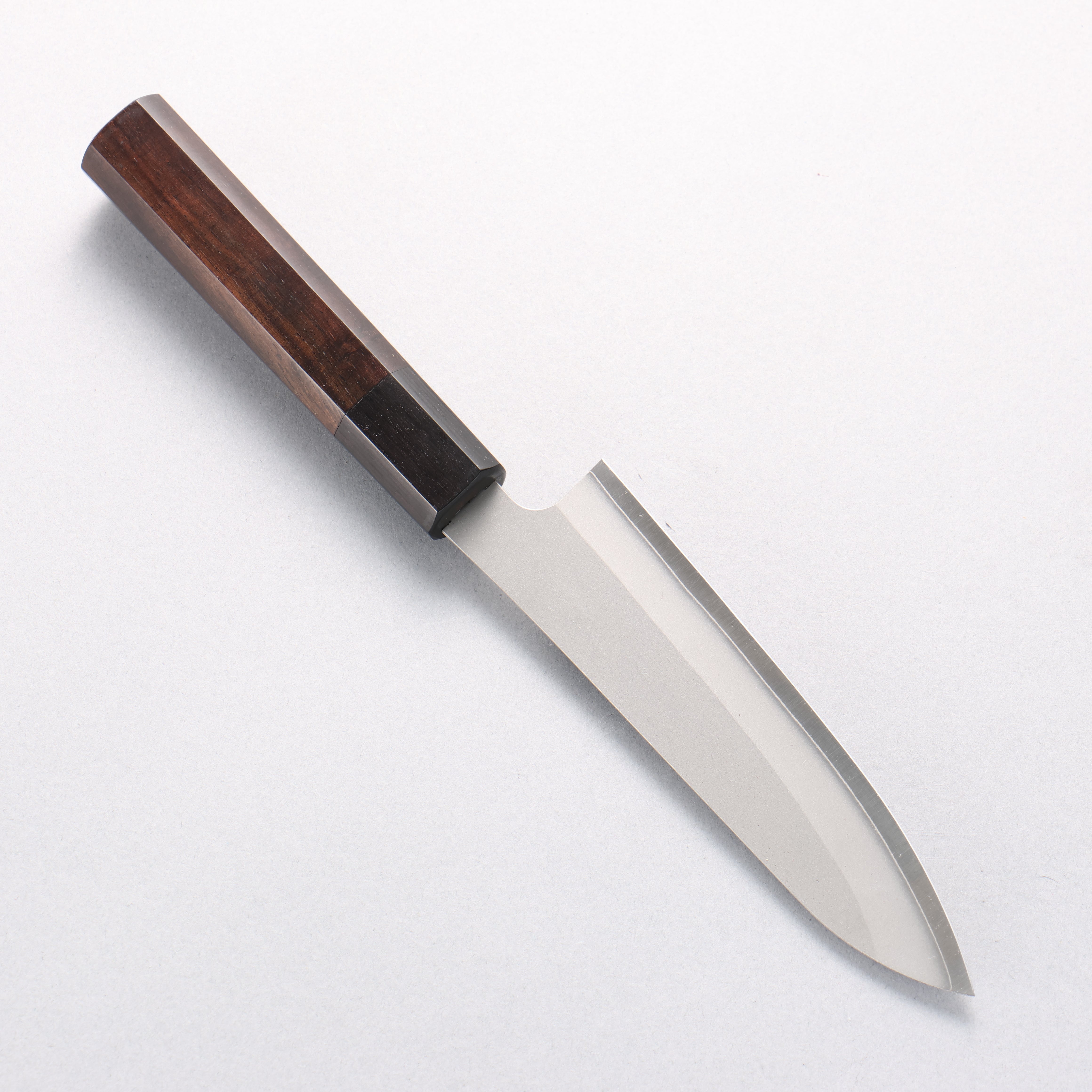 Daruma Silver Steel No.3 Petty-Utility 135mm Rosewood (Ferrule: Black Pakka Wood) Handle - Japanny - Best Japanese Knife
