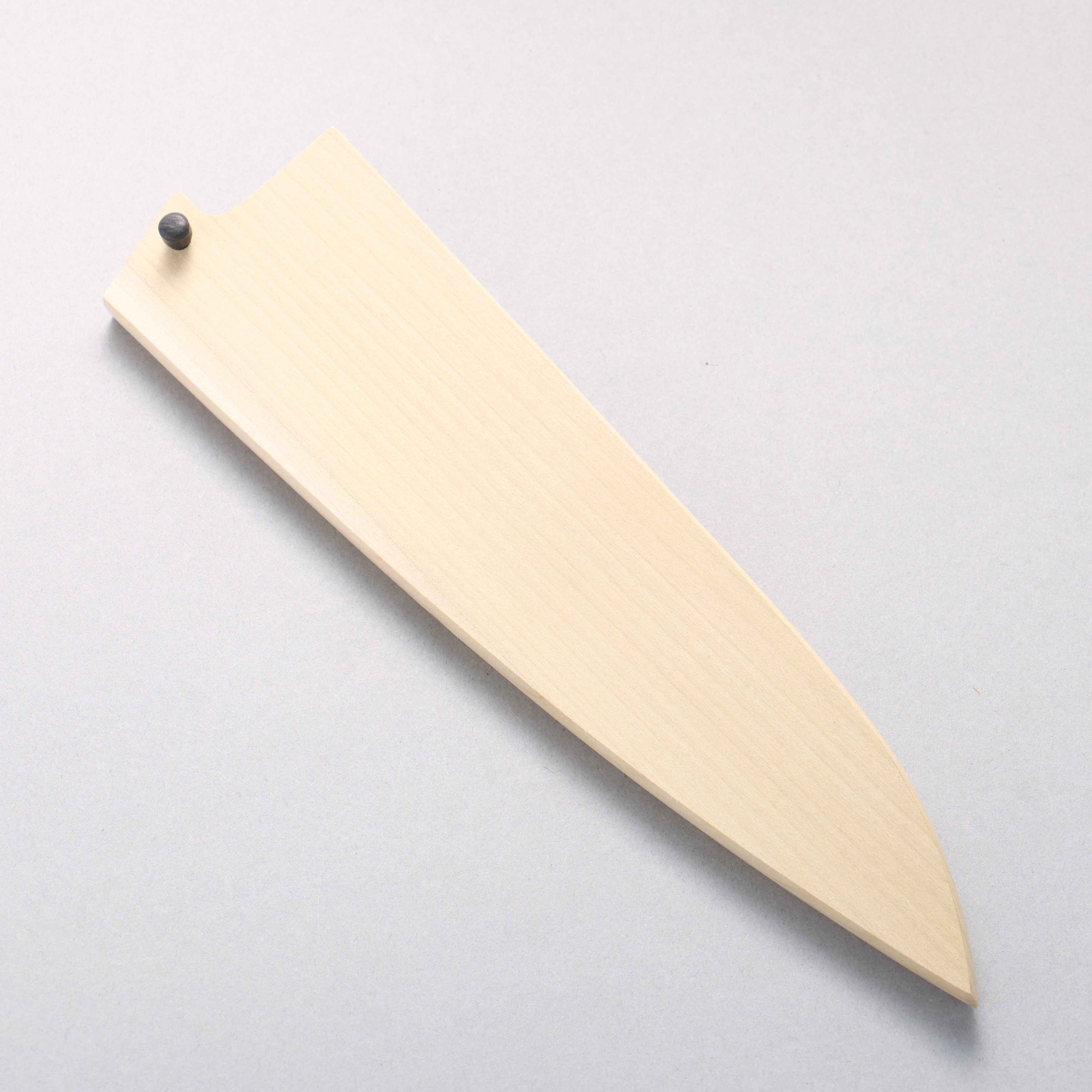 Funda Saya para cuchillo de chef Gyuto con pasador de madera contrachapada de 180 mm
