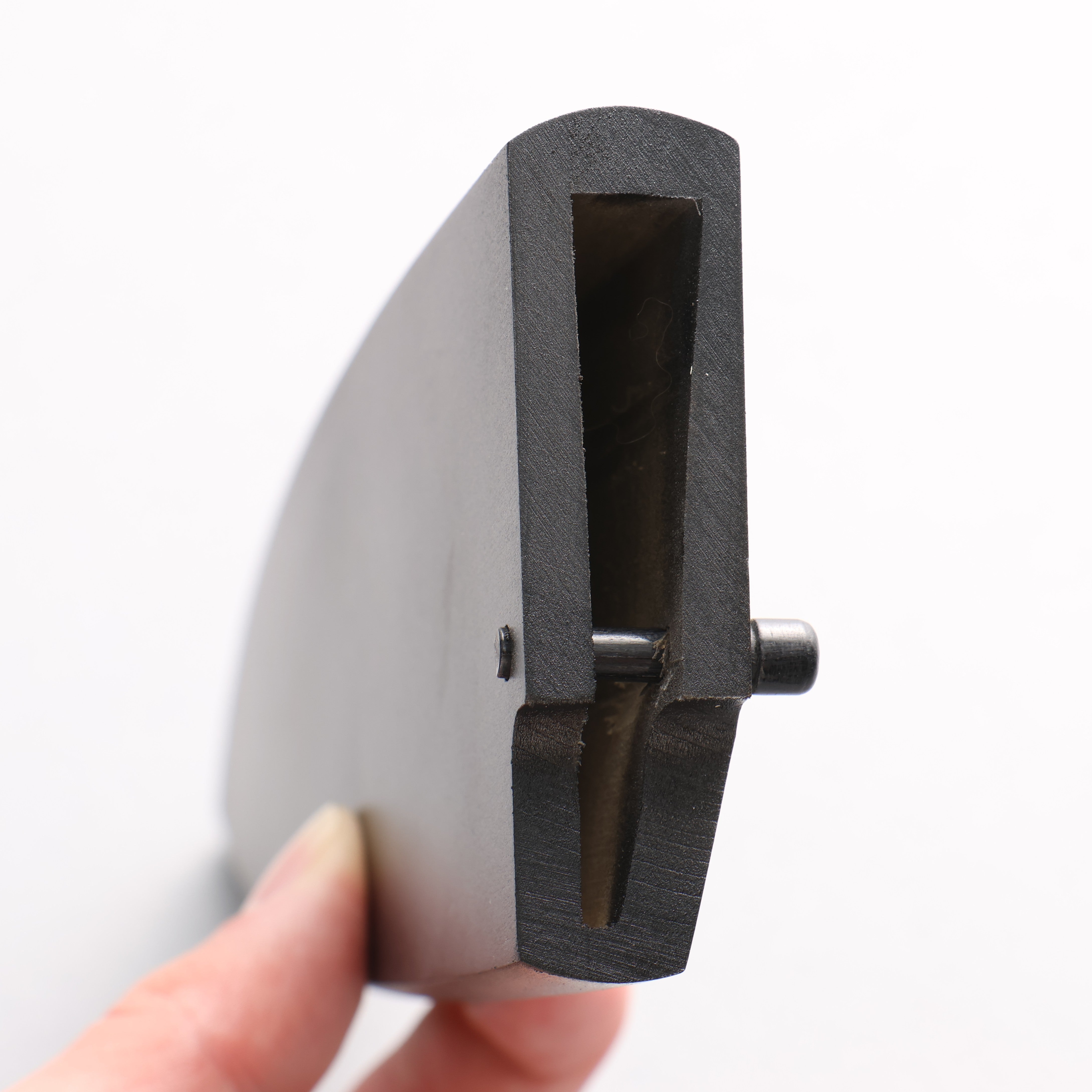 Black Magnolia Sheath for 165mm Deba with Plywood pin Kaneko - Japanny - Best Japanese Knife