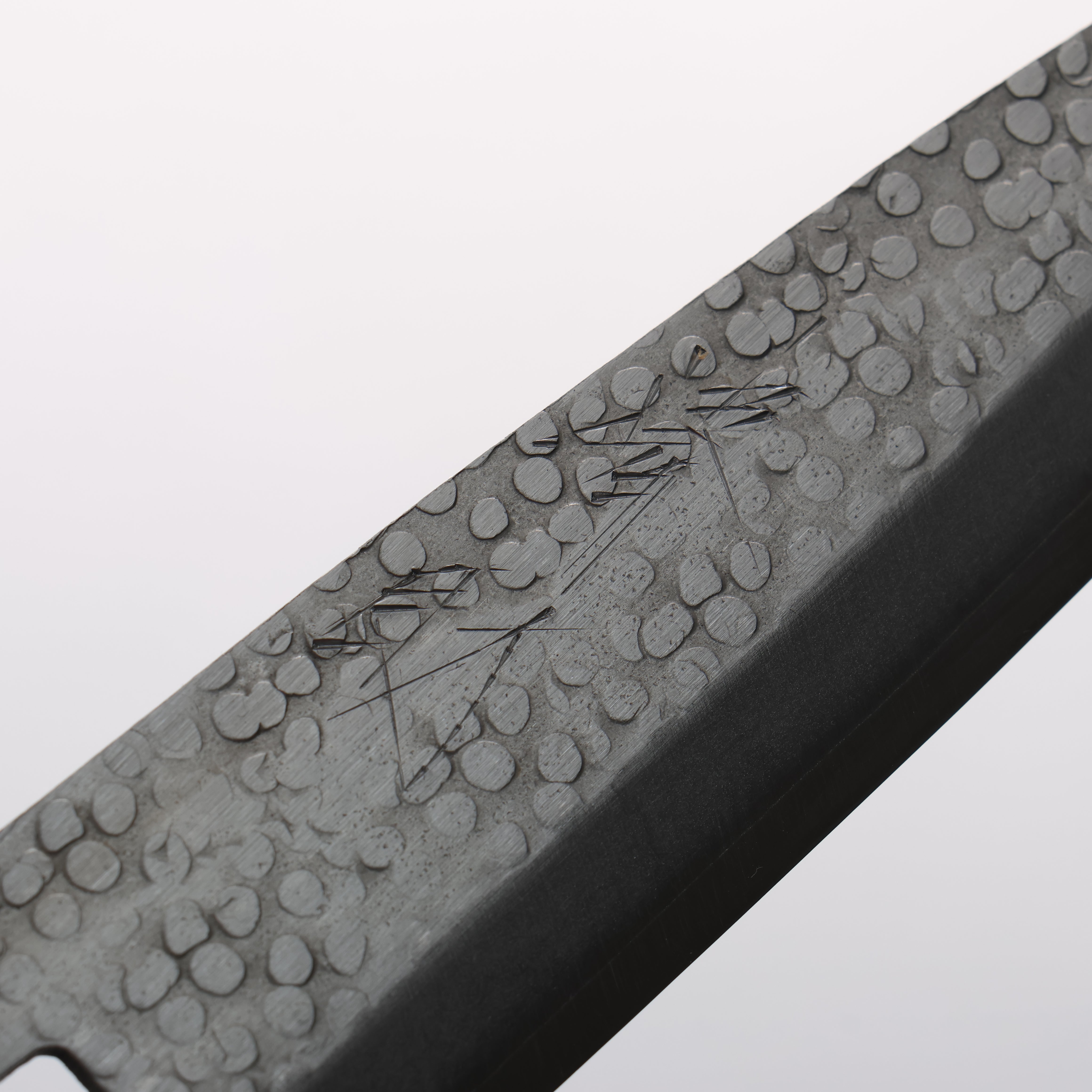 Seisuke Silver Steel No.3 Hammered(Maru) Petty-Utility 150mm Walnut Handle