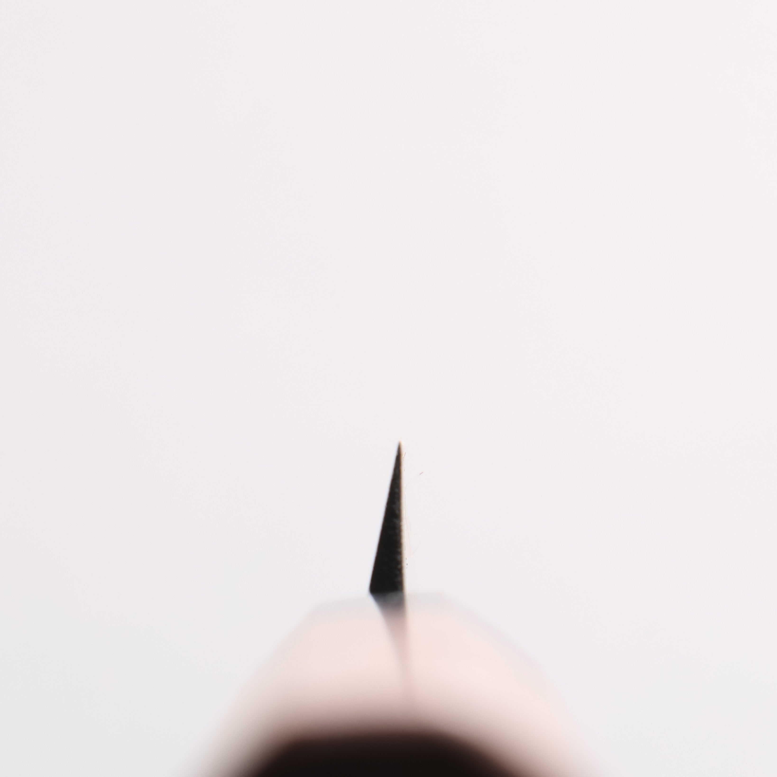 Seisuke Blue Steel No.2 Black Finished Ajikiri 75mm Walnut Handle