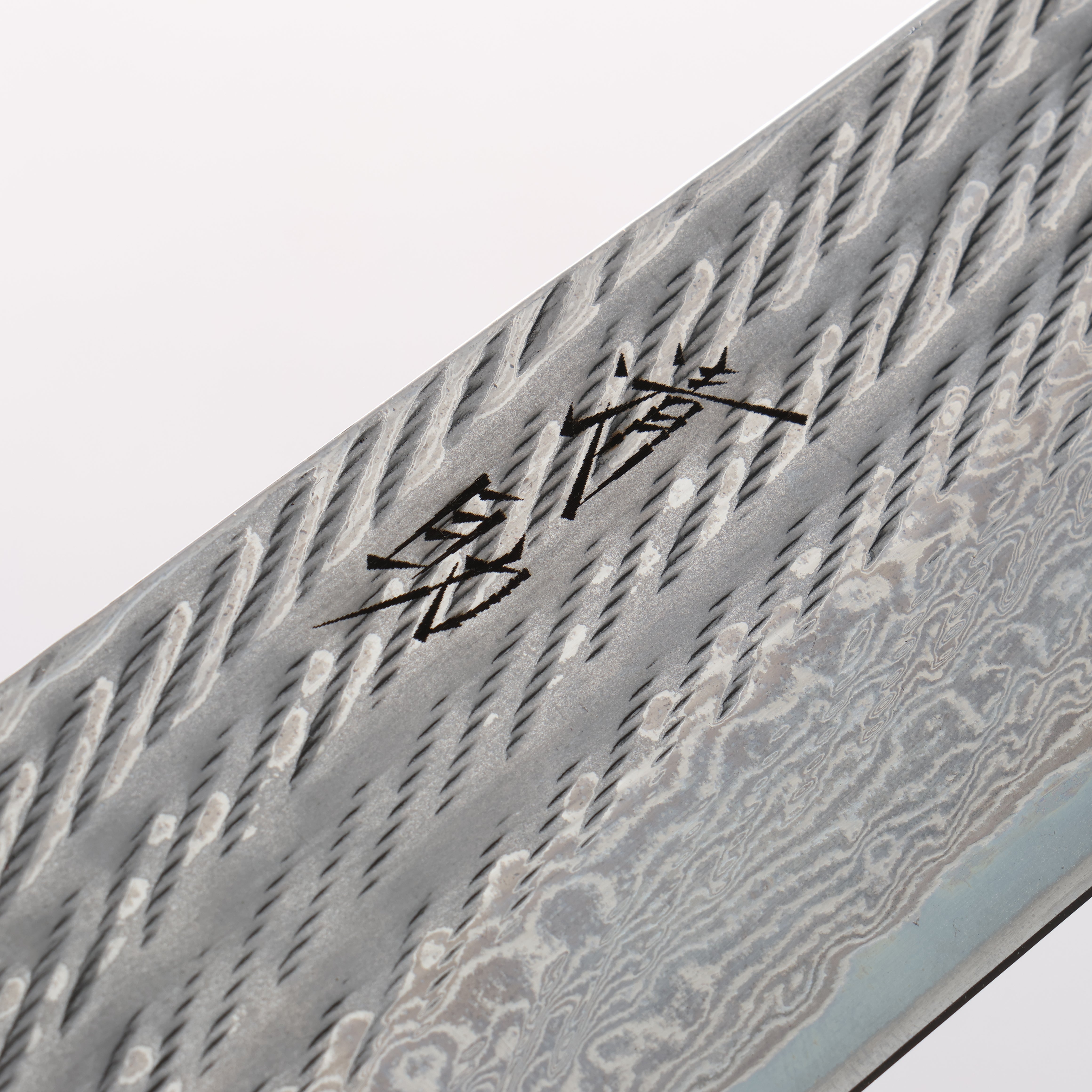 Seisuke AUS10 Damascus Rope Pattern Gyuto 240mm Burnt Oak Handle
