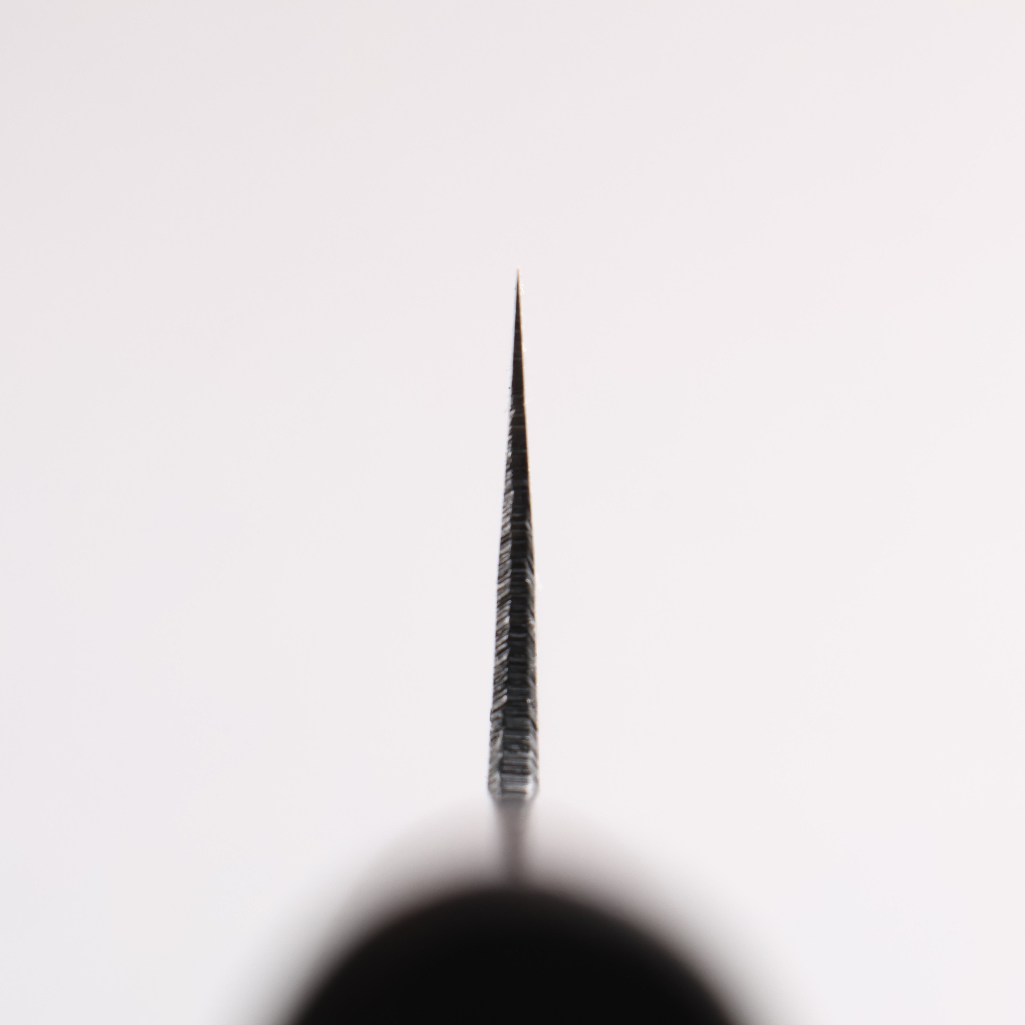 Onihiro White Steel No.1 Black Finished Nakiri 140mm Rosewood (Ferrule: Black Pakka Wood) Handle