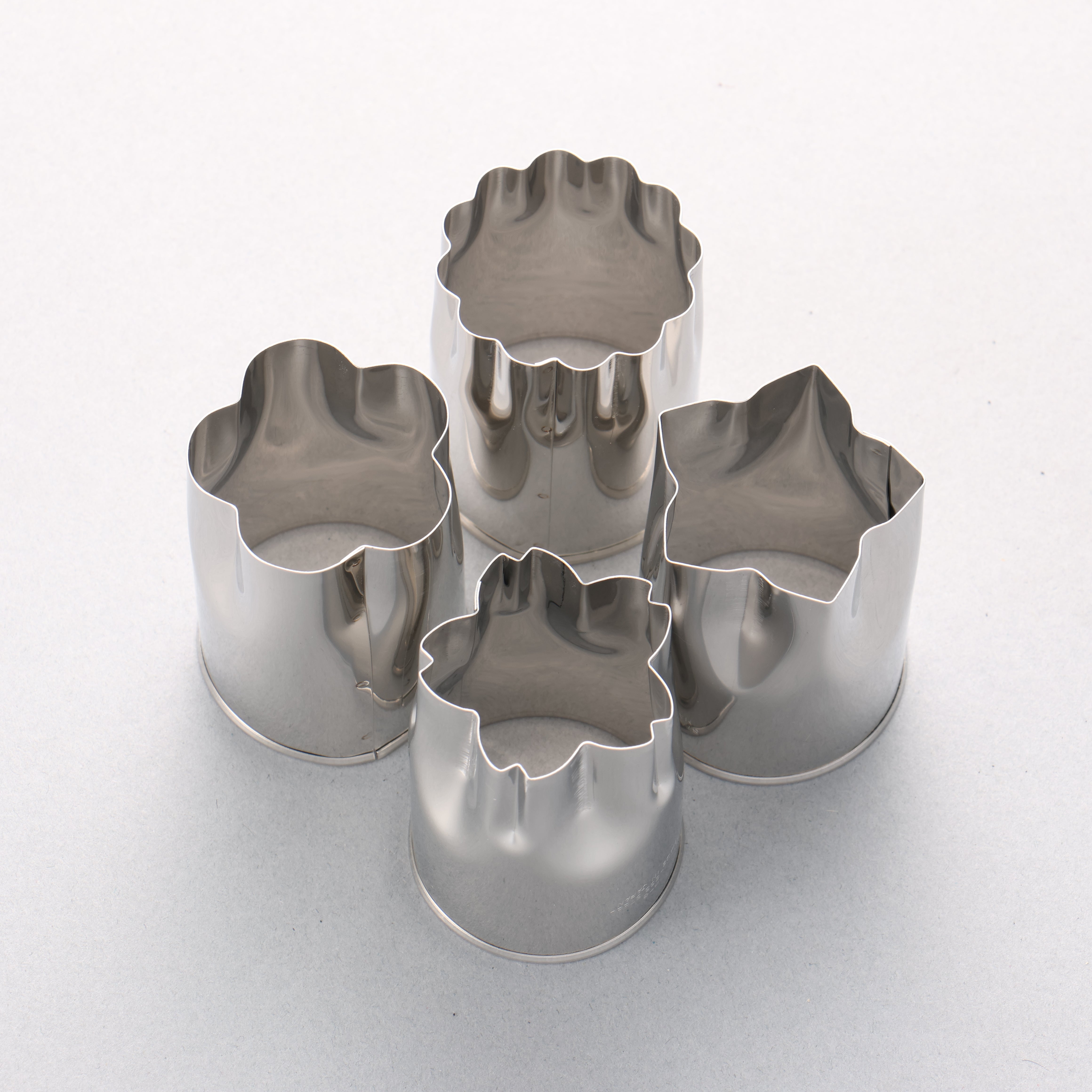 Vegetable cutout Big (4 pieces) - Japanny - Best Japanese Knife