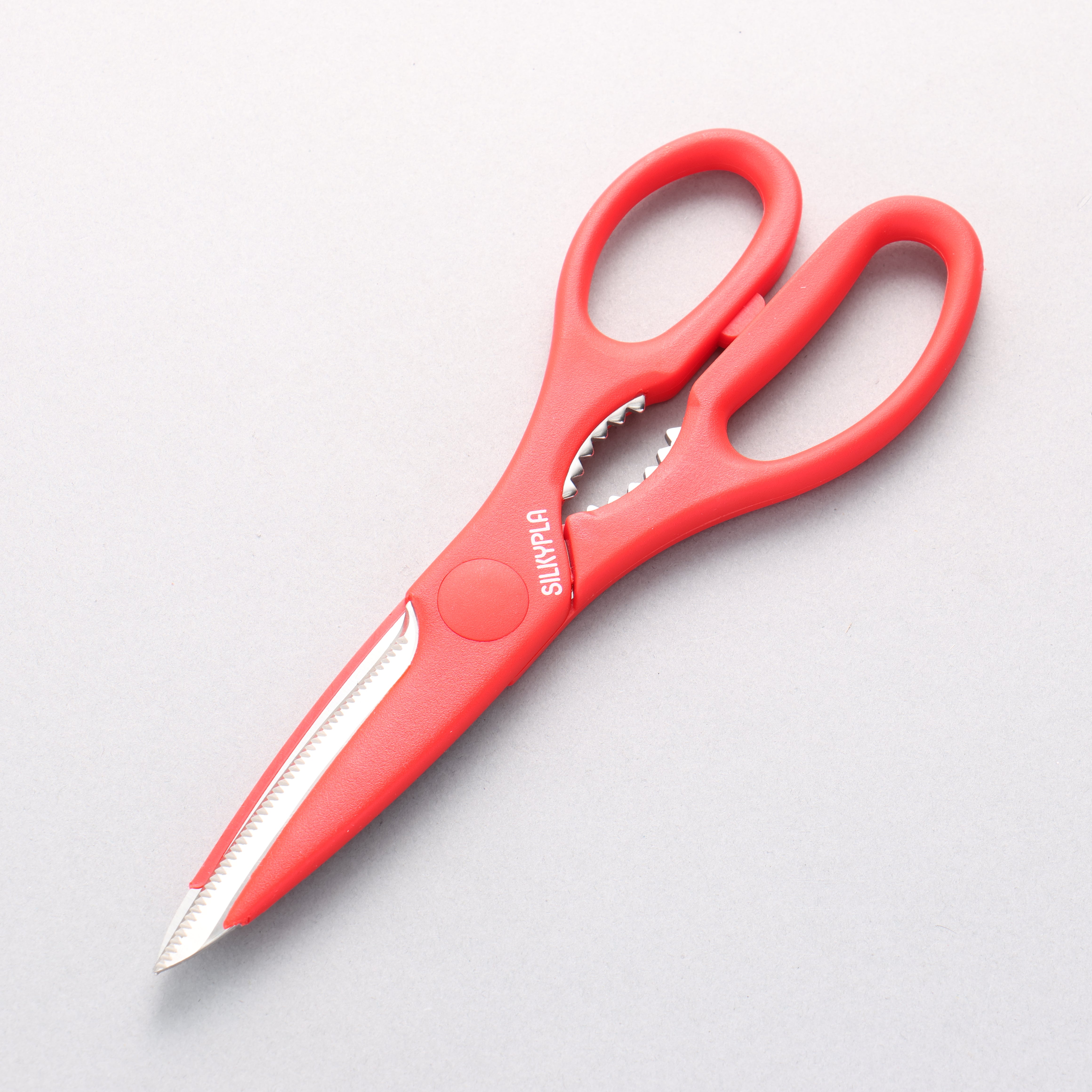 Silky Kitchen Scissors Red - Japanny - Best Japanese Knife