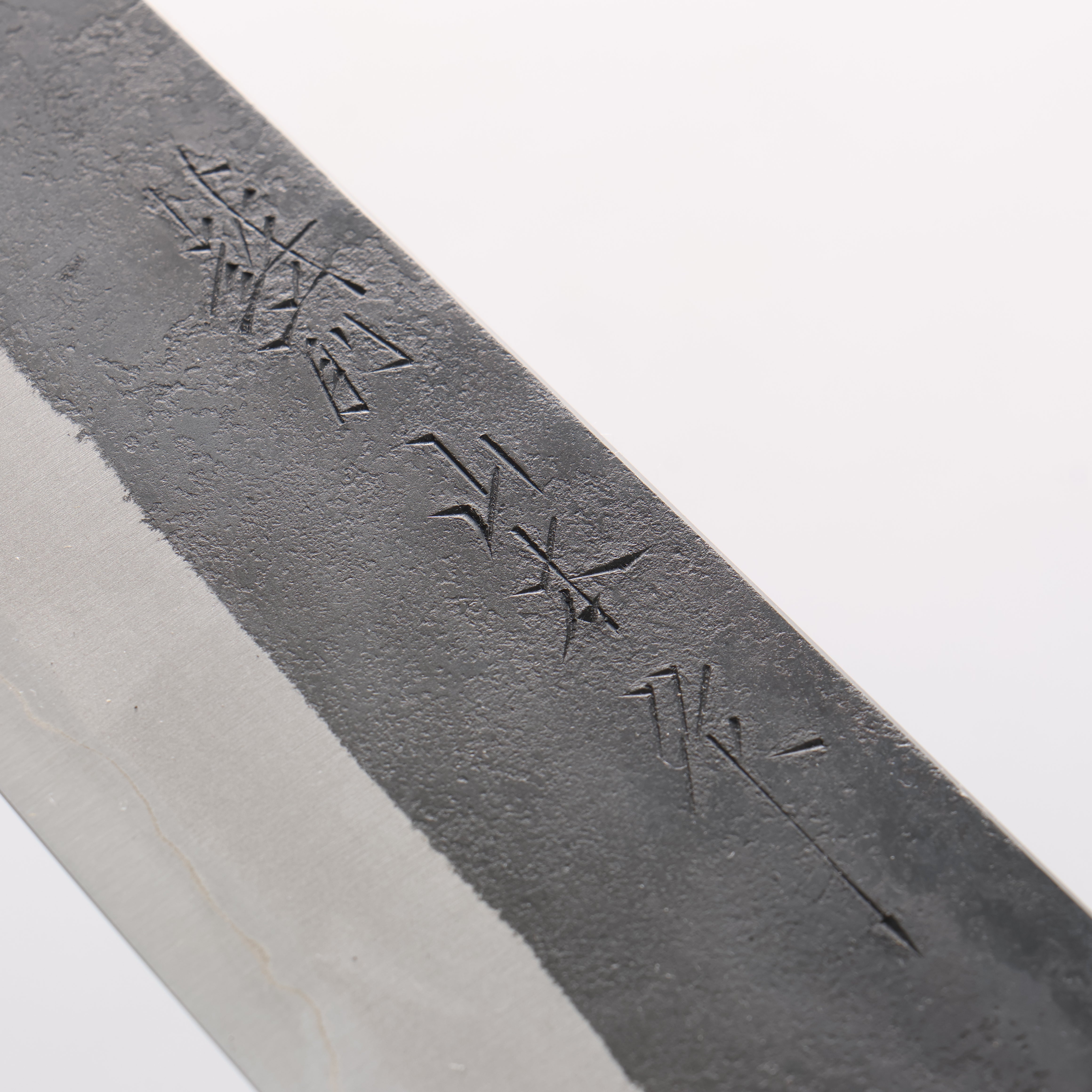 Nao Yamamoto Blue Super Kurouchi Gyuto 240mm Walnut Handle - Japanny - Best Japanese Knife