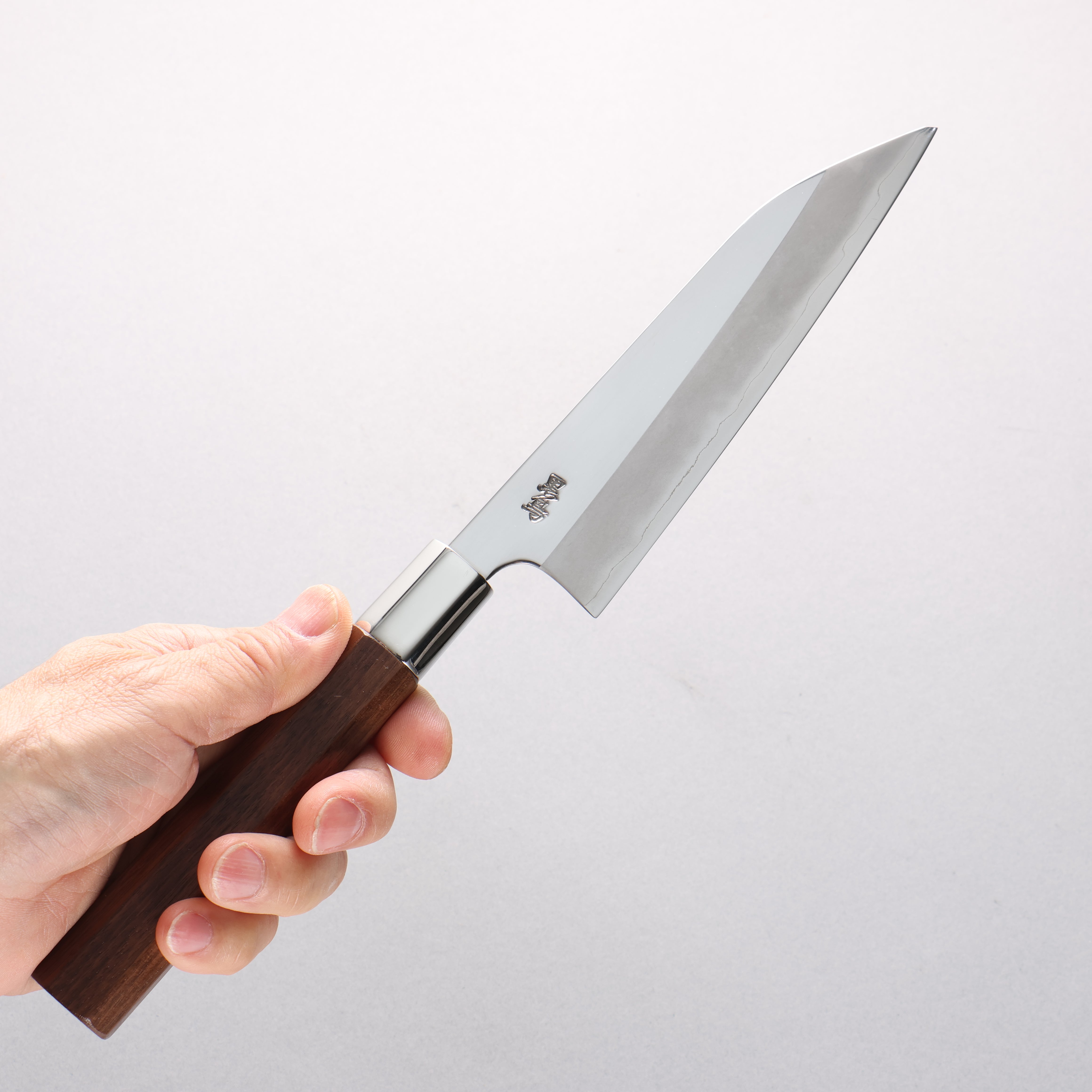 Kurotori Silver Steel No.3 Migaki Finished Western Style 150mm Walnut Handle - Japanny - Best Japanese Knife