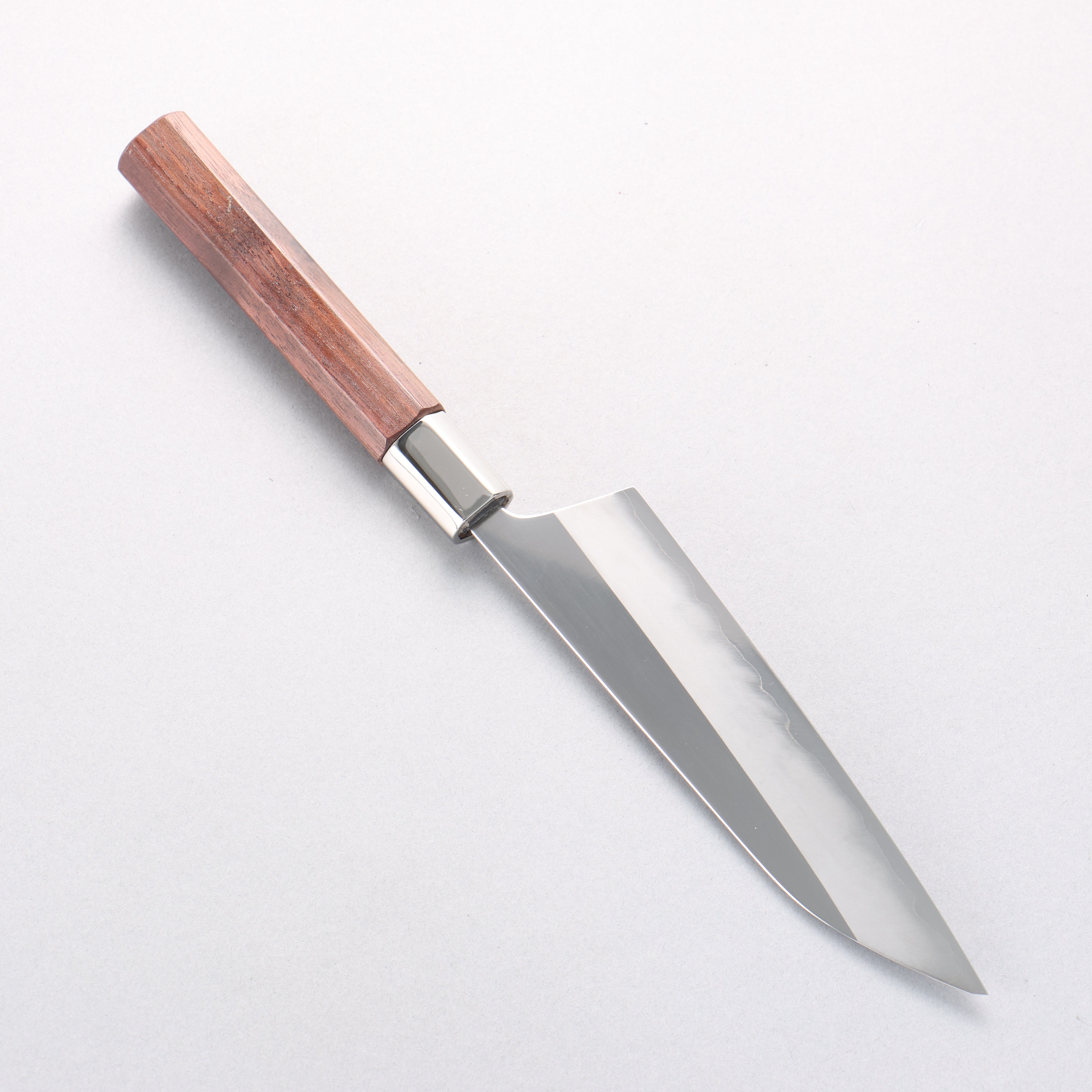 Kurotori Silver Steel No.3 Migaki Finished Petty-Utility 150mm Walnut Handle Kemanmon - Japanny - Best Japanese Knife
