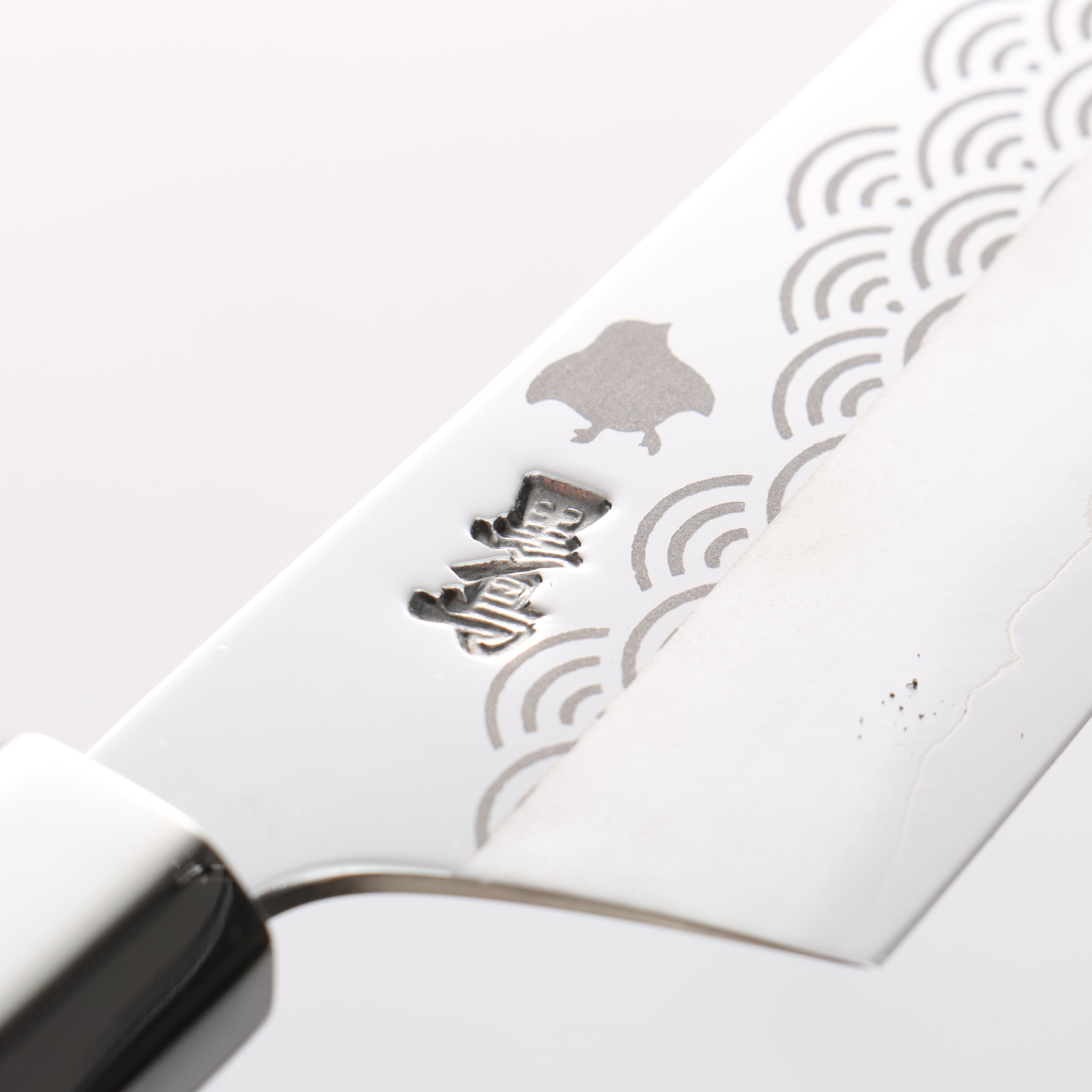 Kurotori Silver Steel No.3 Migaki Finished Petty-Utility 150mm Walnut Handle Hama-chidori - Japanny - Best Japanese Knife