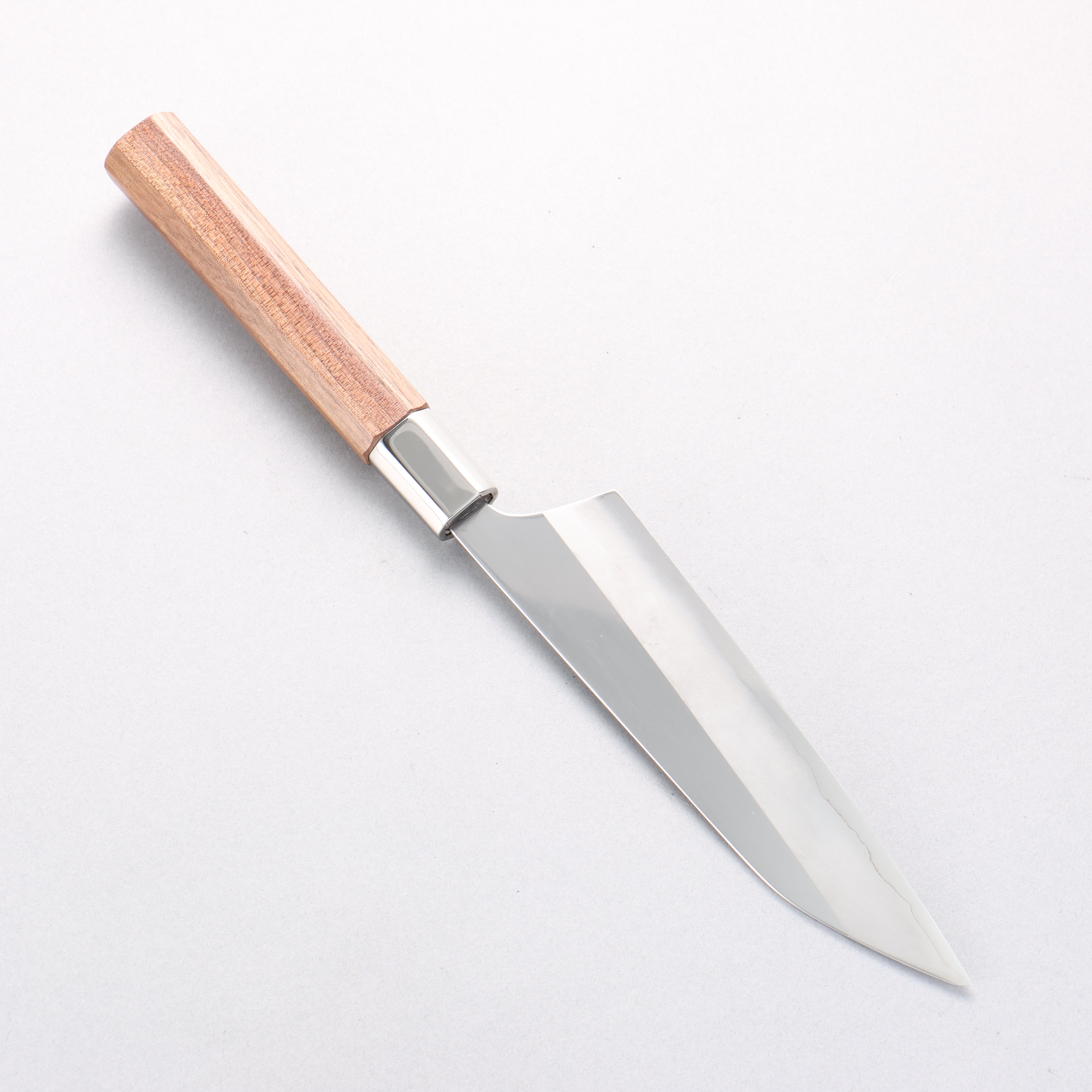 Kurotori Silver Steel No.3 Migaki Finished Petty-Utility 150mm Walnut Handle Karakusa - Japanny - Best Japanese Knife