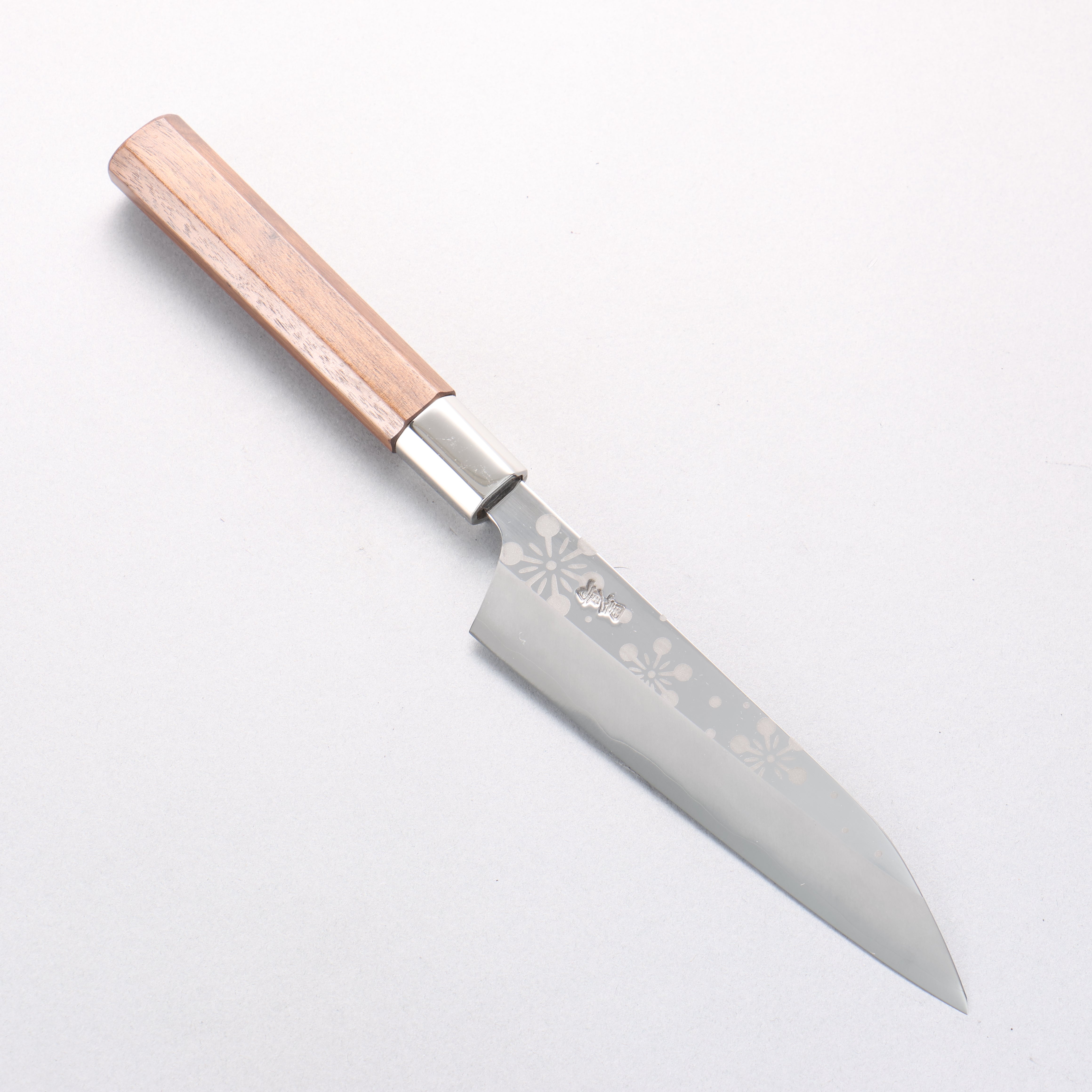 Kurotori Silver Steel No.3 Migaki Finished Petty-Utility 150mm Walnut Handle Fuuka - Japanny - Best Japanese Knife