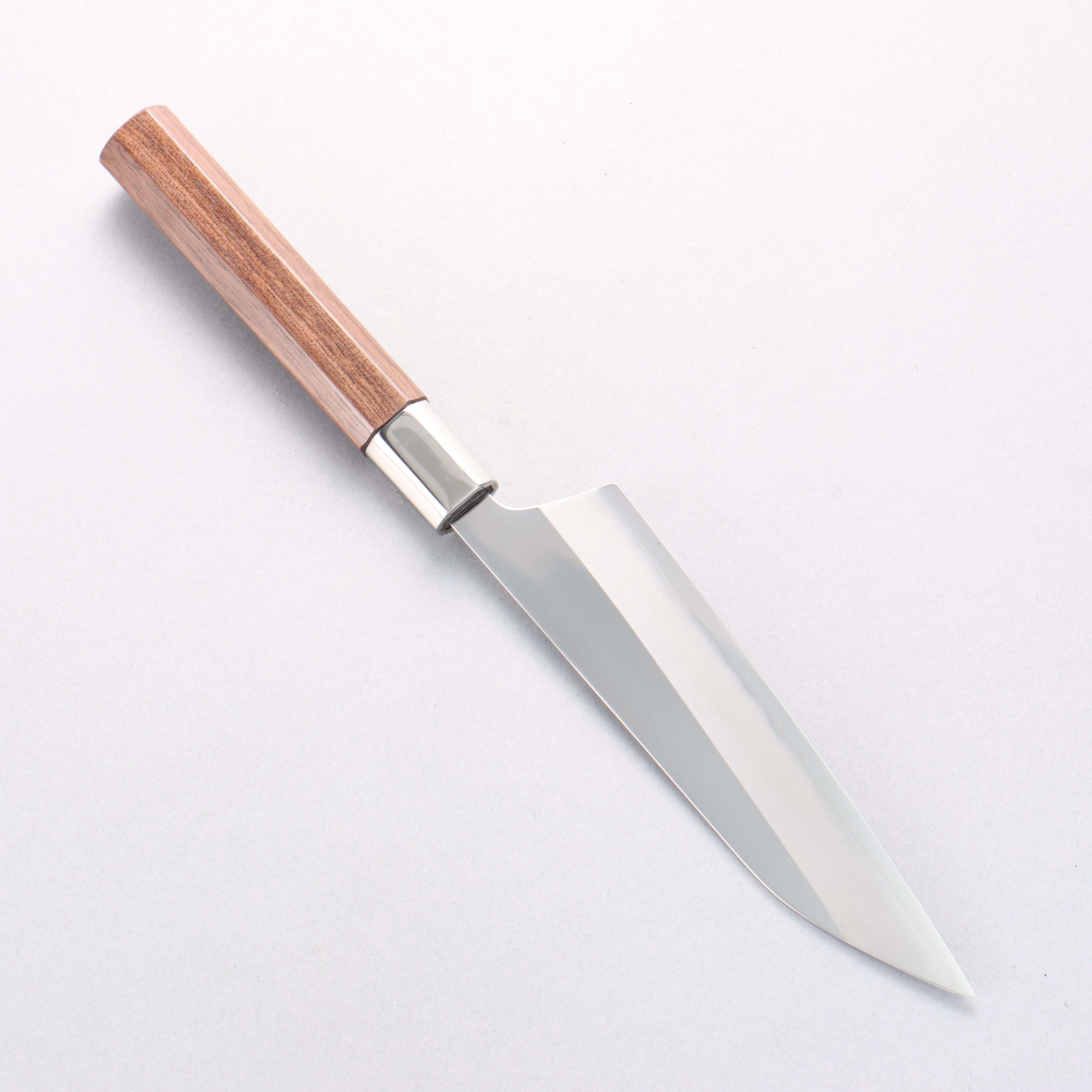 Kurotori Silver Steel No.3 Migaki Finished Petty-Utility 150mm Walnut Handle Sakura - Japanny - Best Japanese Knife