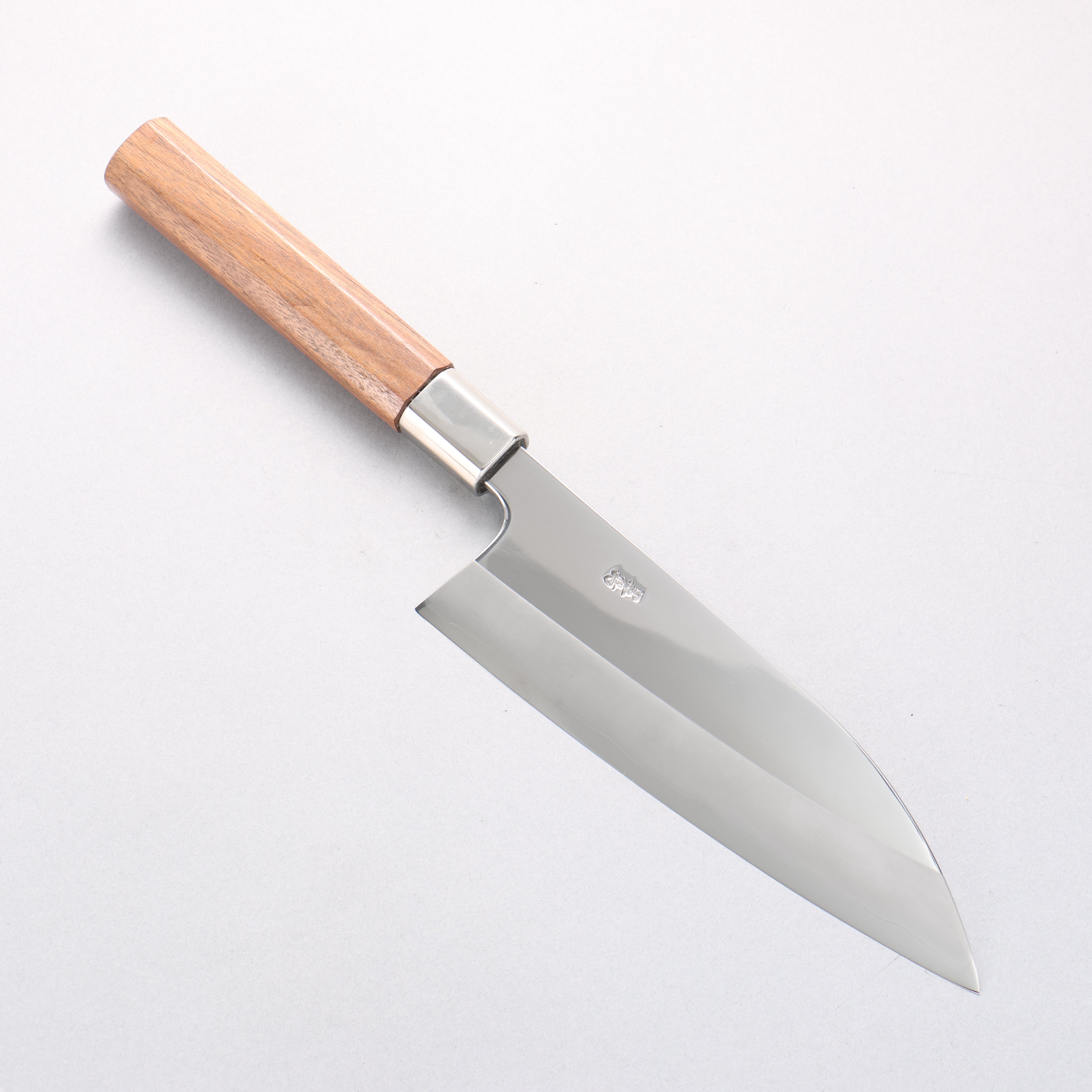 Kurotori Silver Steel No.3 Migaki Finished Deba 195mm Walnut Handle - Japanny - Best Japanese Knife