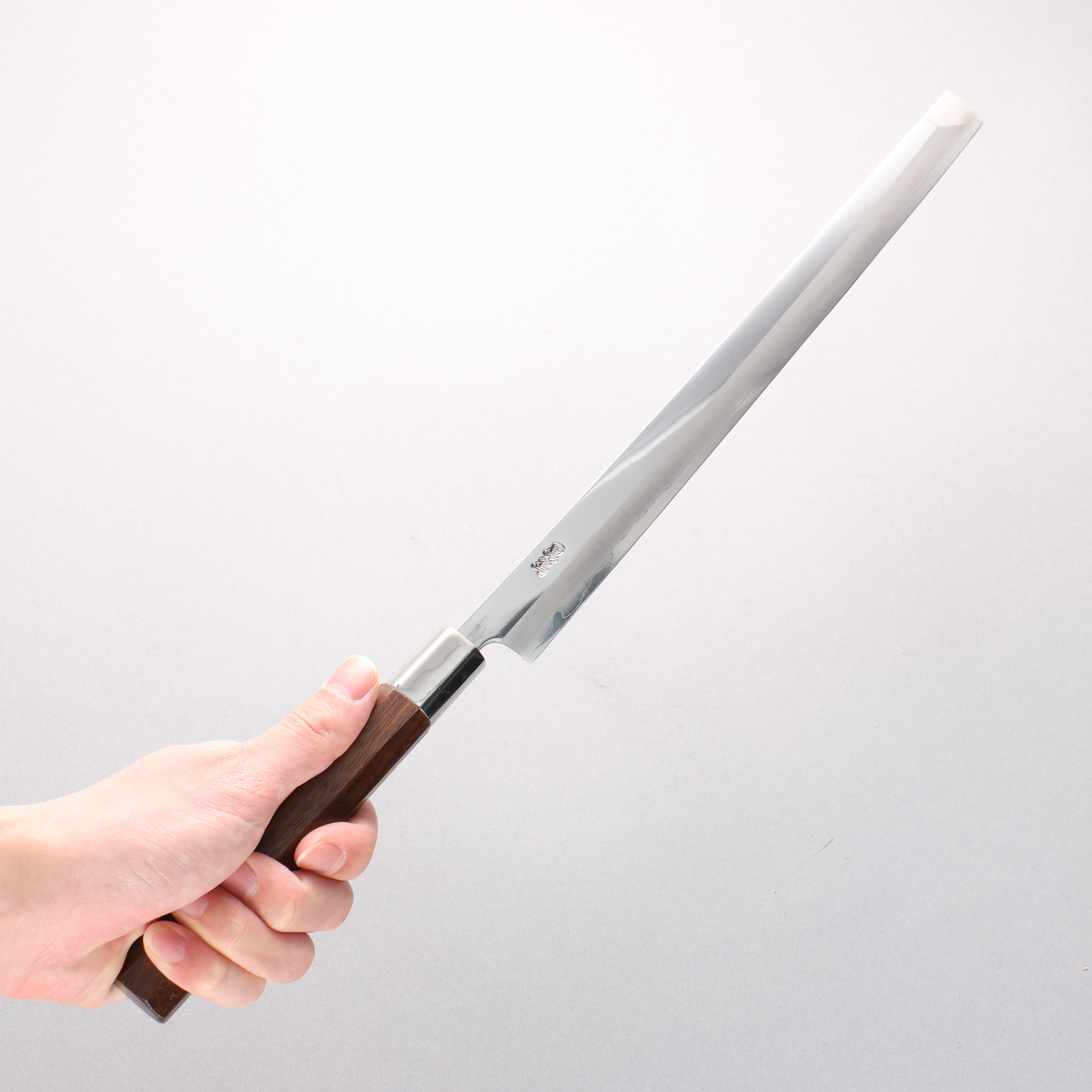 Kurotori Silver Steel No.3 Migaki Finished Takohiki 270mm Walnut Handle - Japanny - Best Japanese Knife