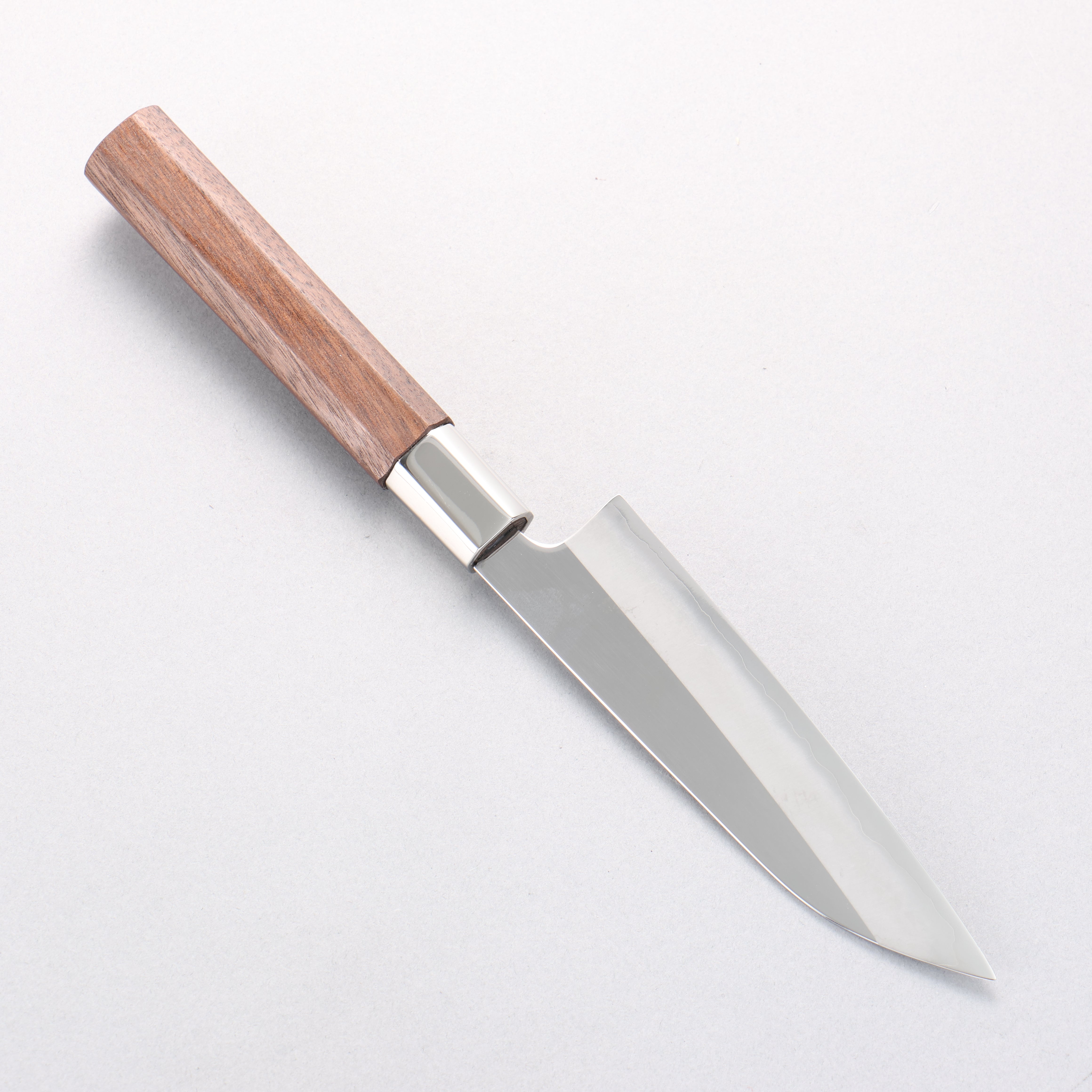 Kurotori Silver Steel No.3 Migaki Finished Western Style 135mm Walnut Handle - Japanny - Best Japanese Knife