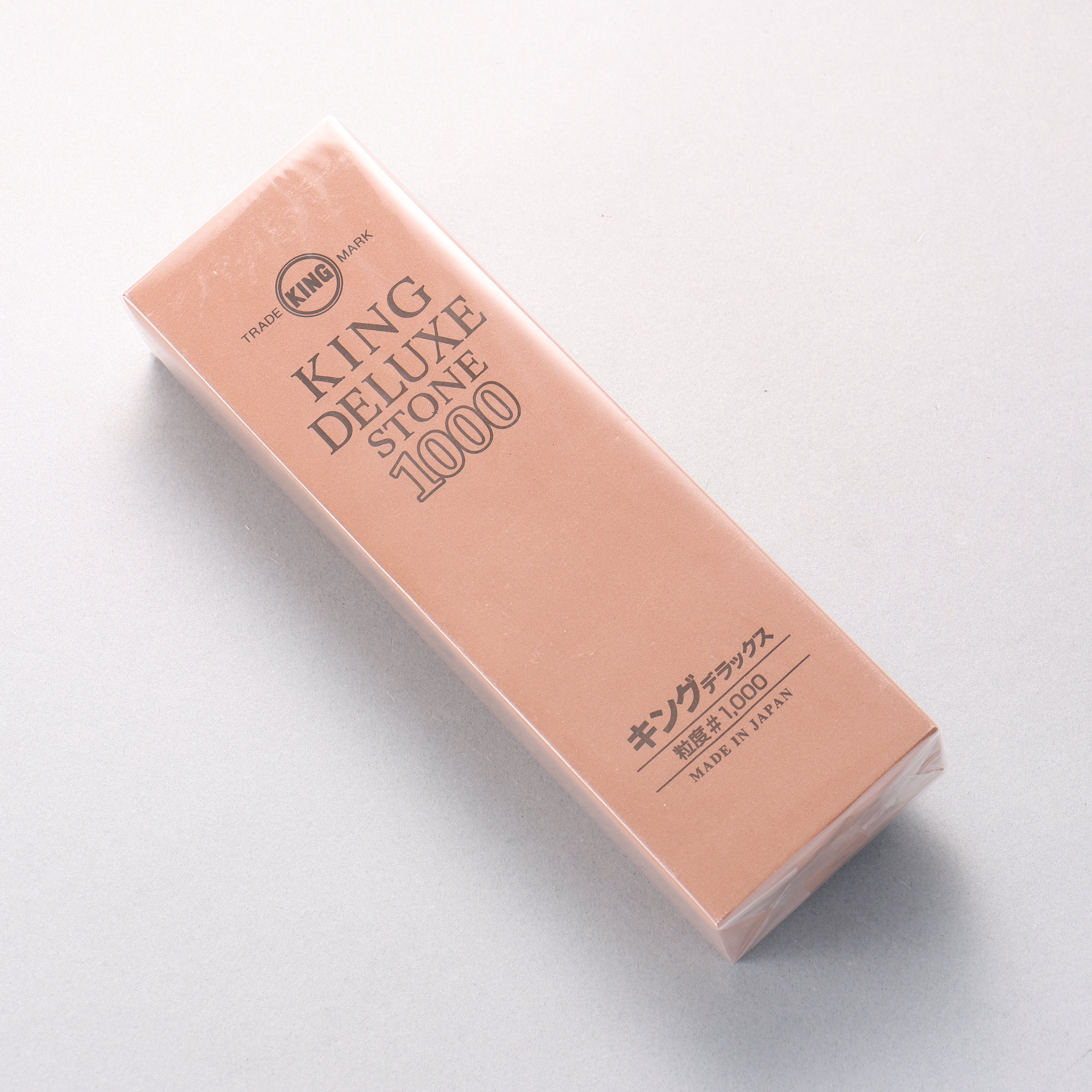 King Standard Size Sharpening Stone #1000 207 x 66 x 34mm - Japanny - Best Japanese Knife
