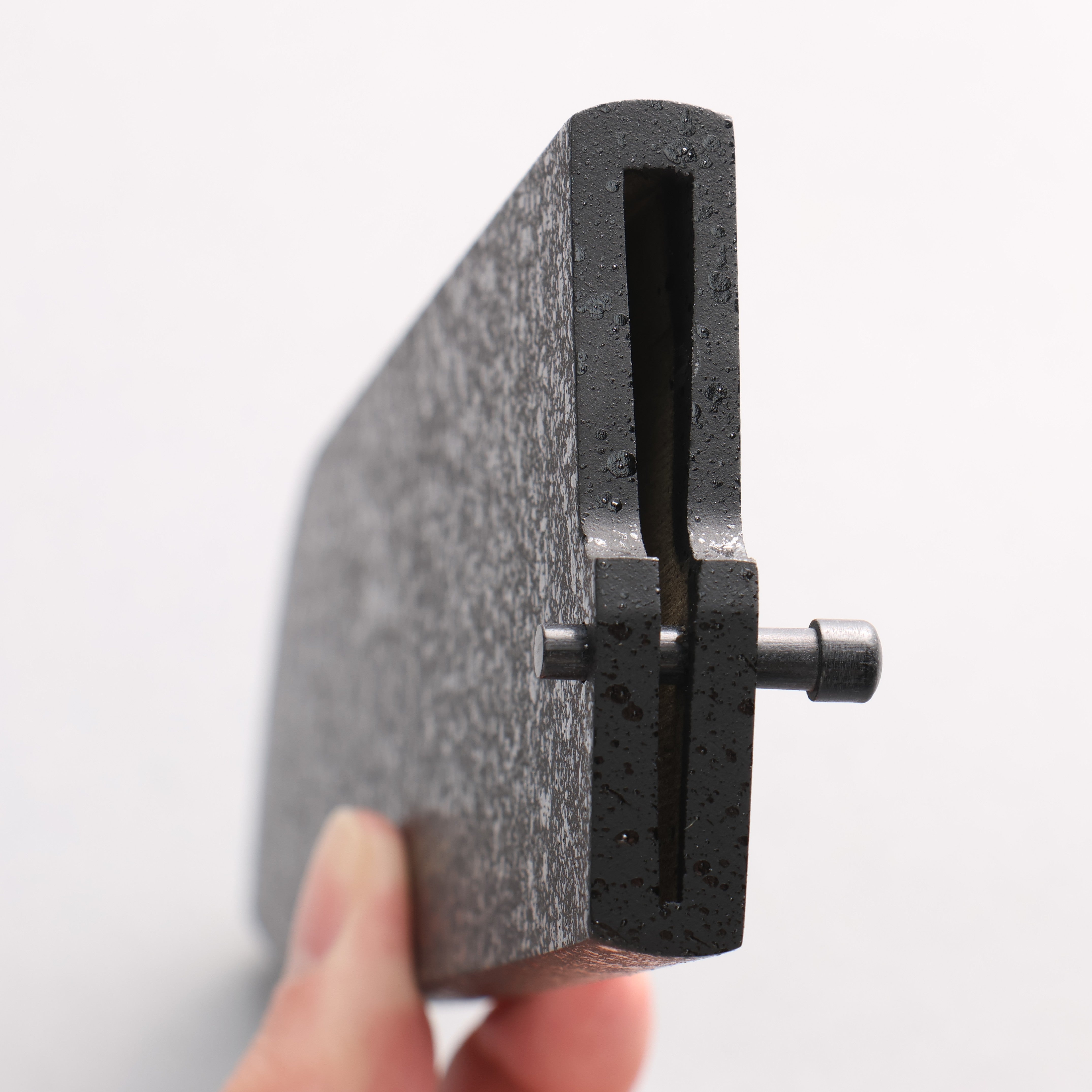 SandPattern Saya Sheath for Santoku Knife with Plywood Pin 180mm - Japanny - Best Japanese Knife