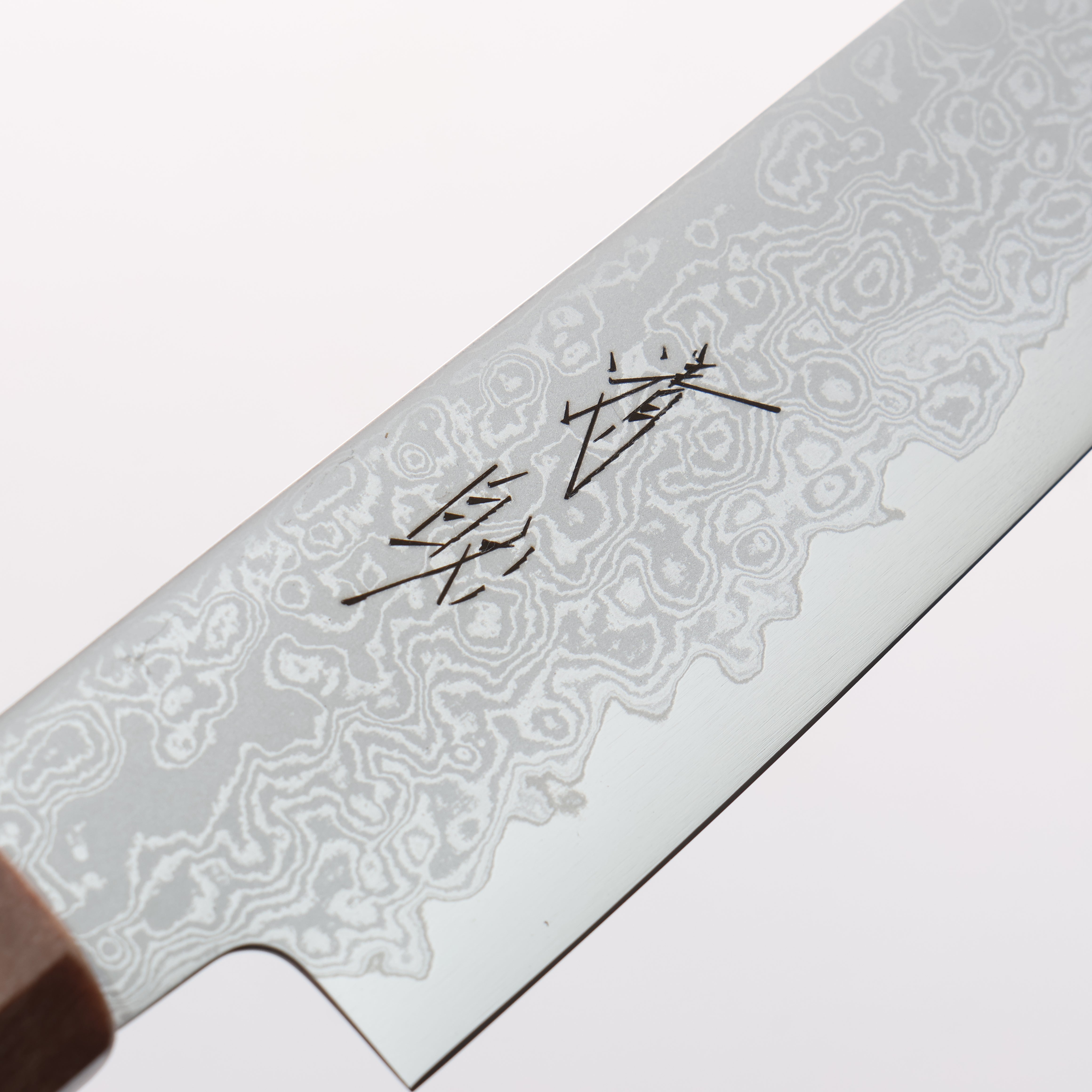 Seisuke VG10 Damascus Kiritsuke Petty-Utility 150mm Maple with White Resin Handle - Japanny - Best Japanese Knife
