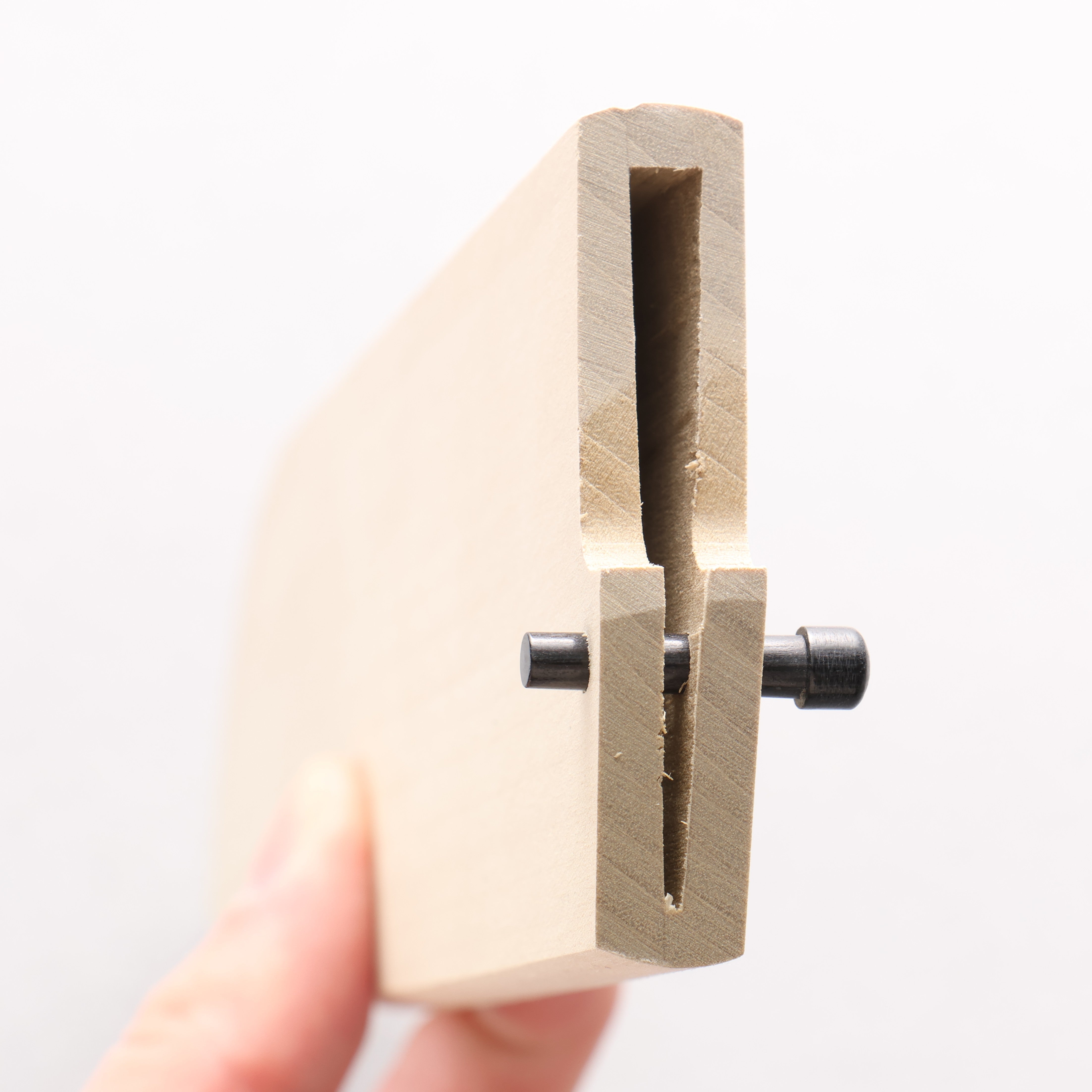 Magnolia Saya Scheide für Santokumesser mit Sperrholzstift 180 mm