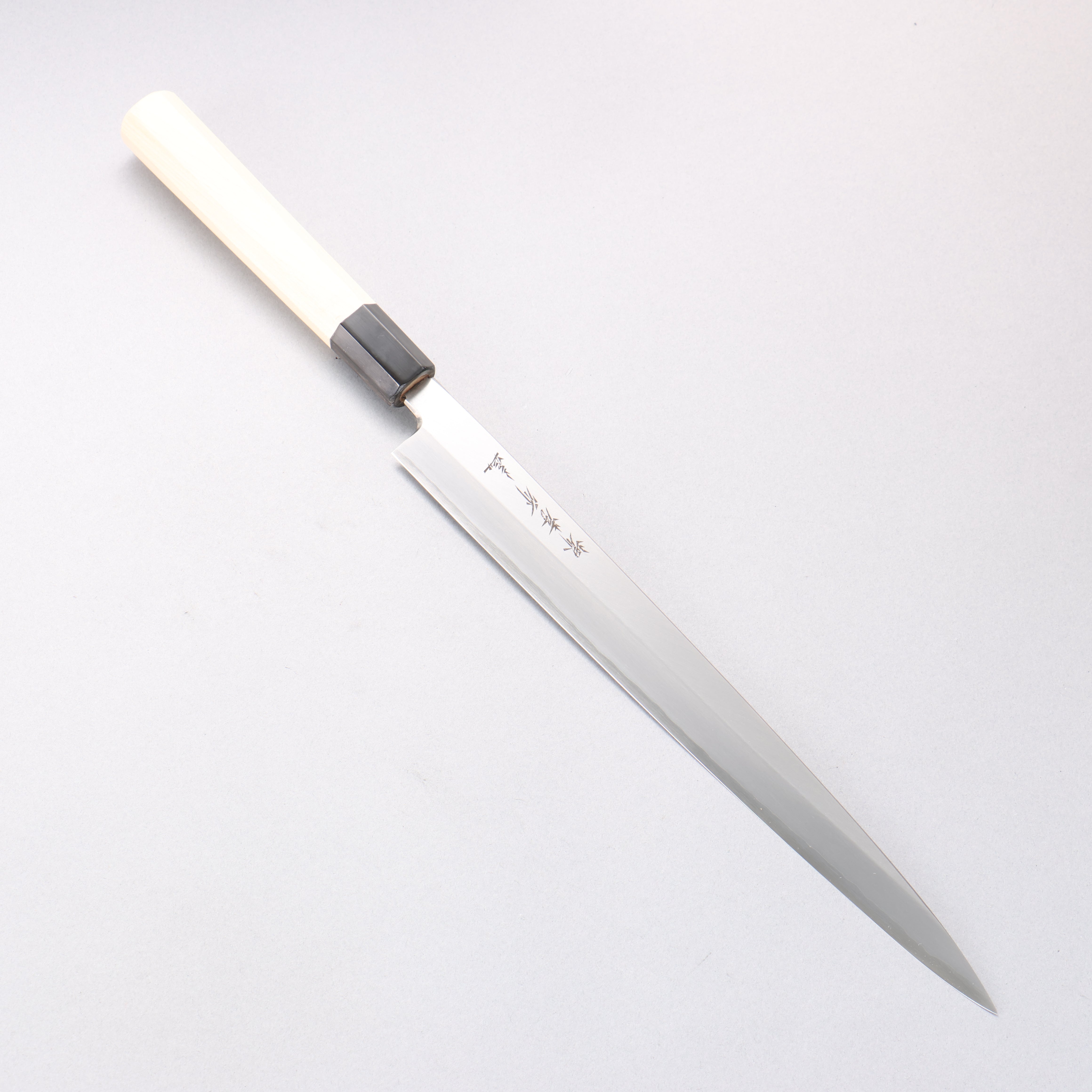 Sakai Takayuki Chef Series Silver Steel No.3 Fuguhiki 270mm Magnolia Handle - Japanny - Best Japanese Knife