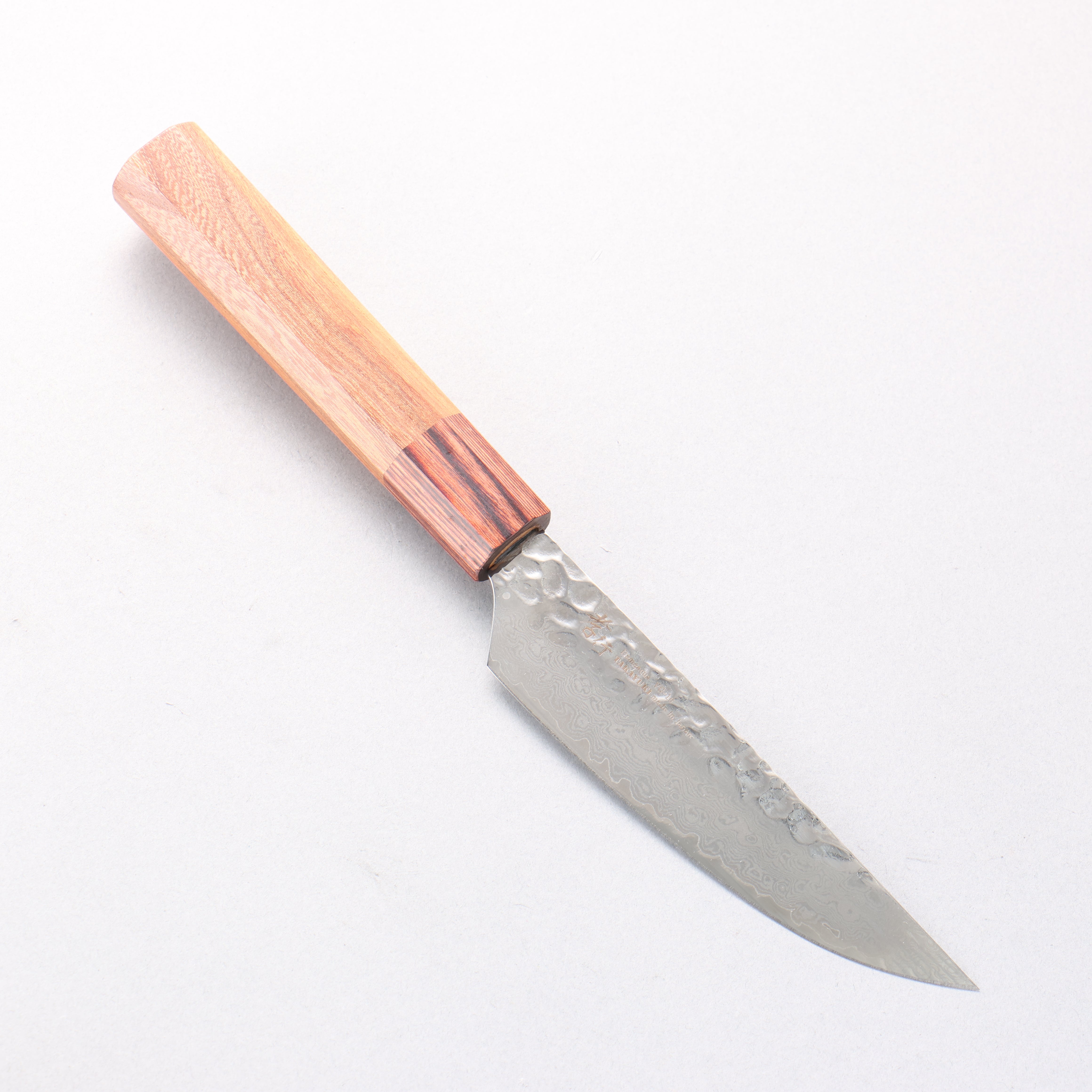 Sakai Takayuki VG10 33 Layer Damascus Steak 120mm Keyaki (Japanese Elm) Handle - Japanny - Best Japanese Knife