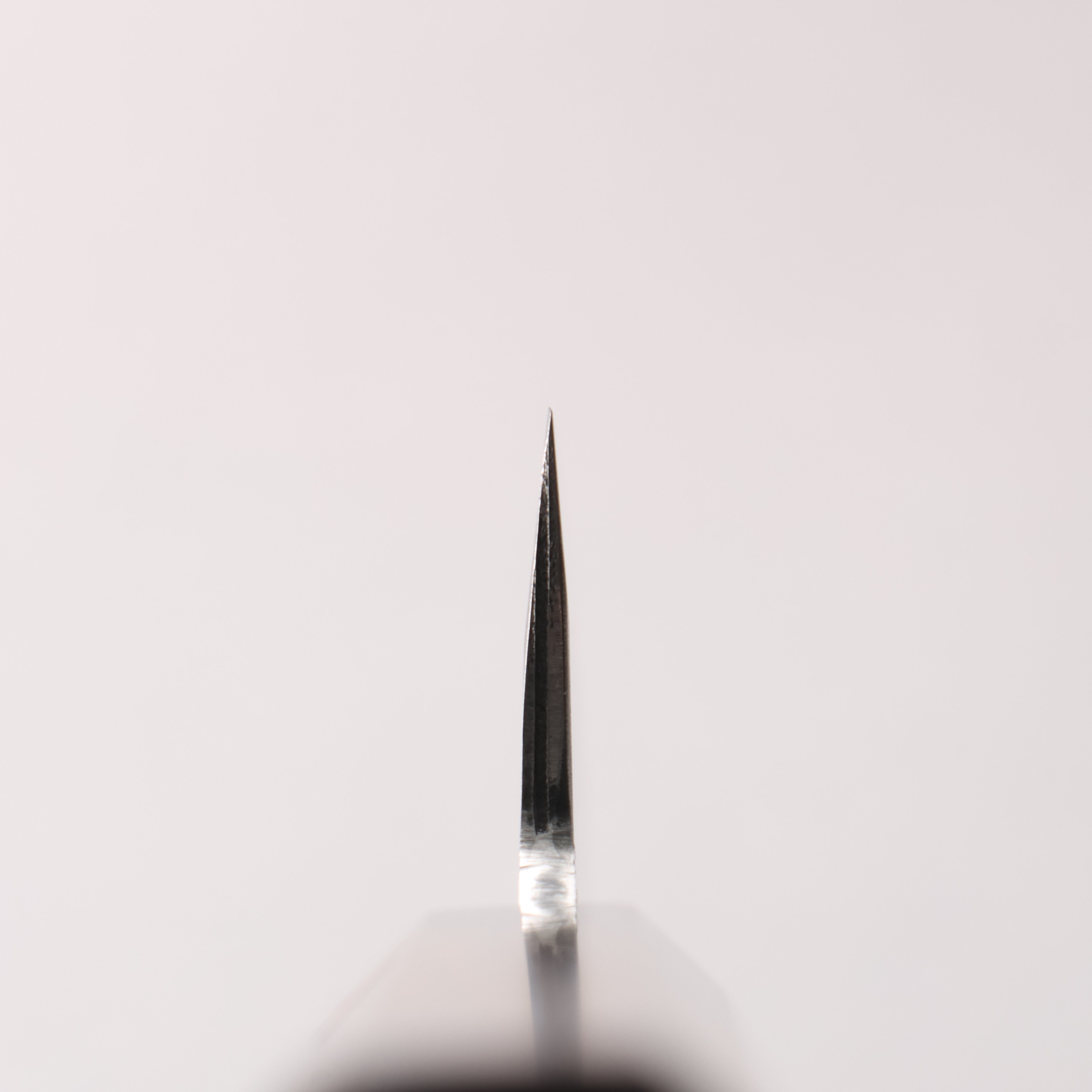 Shigeki Tanaka Silver Steel No.3 Nashiji Small Santoku 150mm Walnut Handle - Japanny - Best Japanese Knife