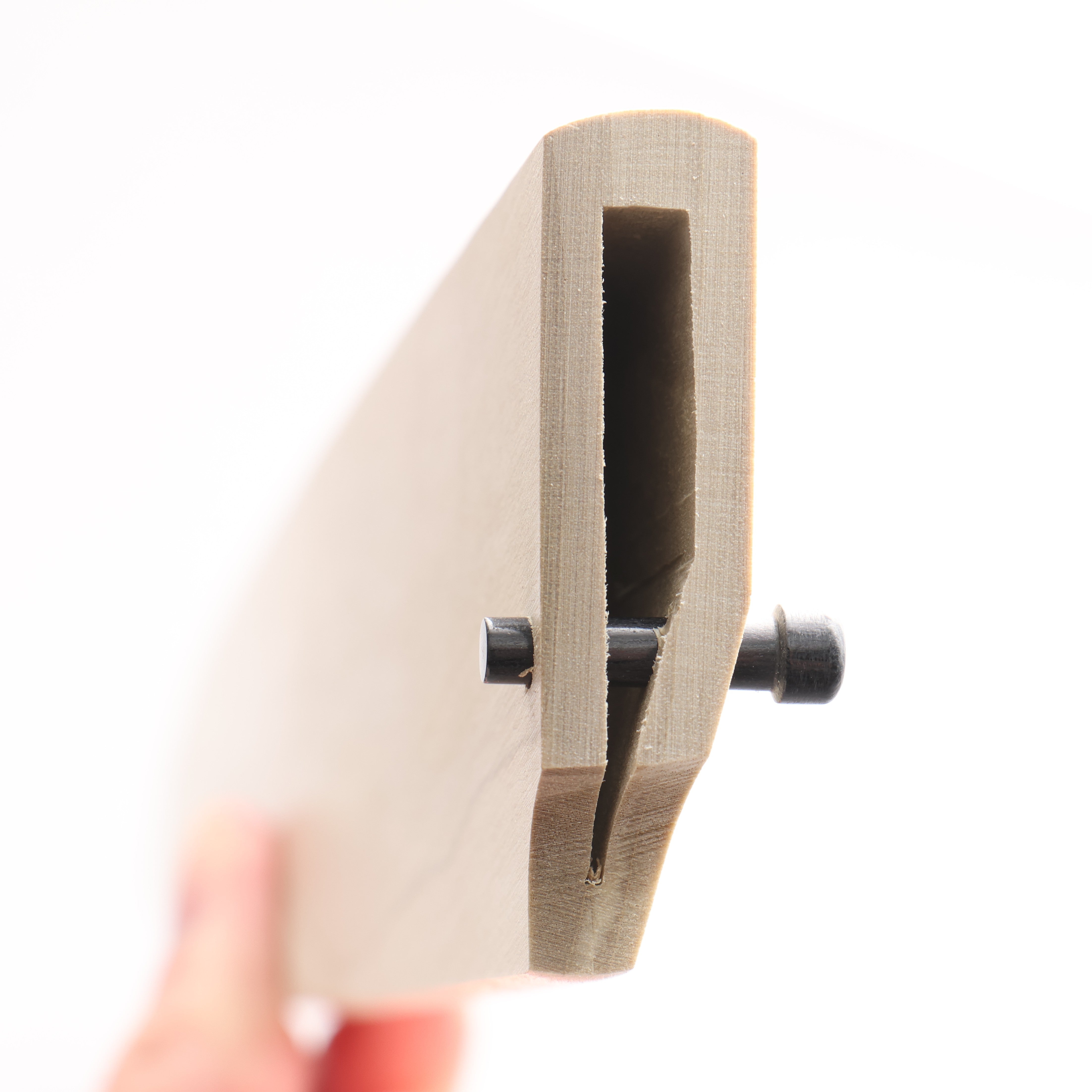 Magnolia Saya Sheath for Yanagiba Sashimi Knife with Plywood Pin - 330mm - Japanny - Best Japanese Knife