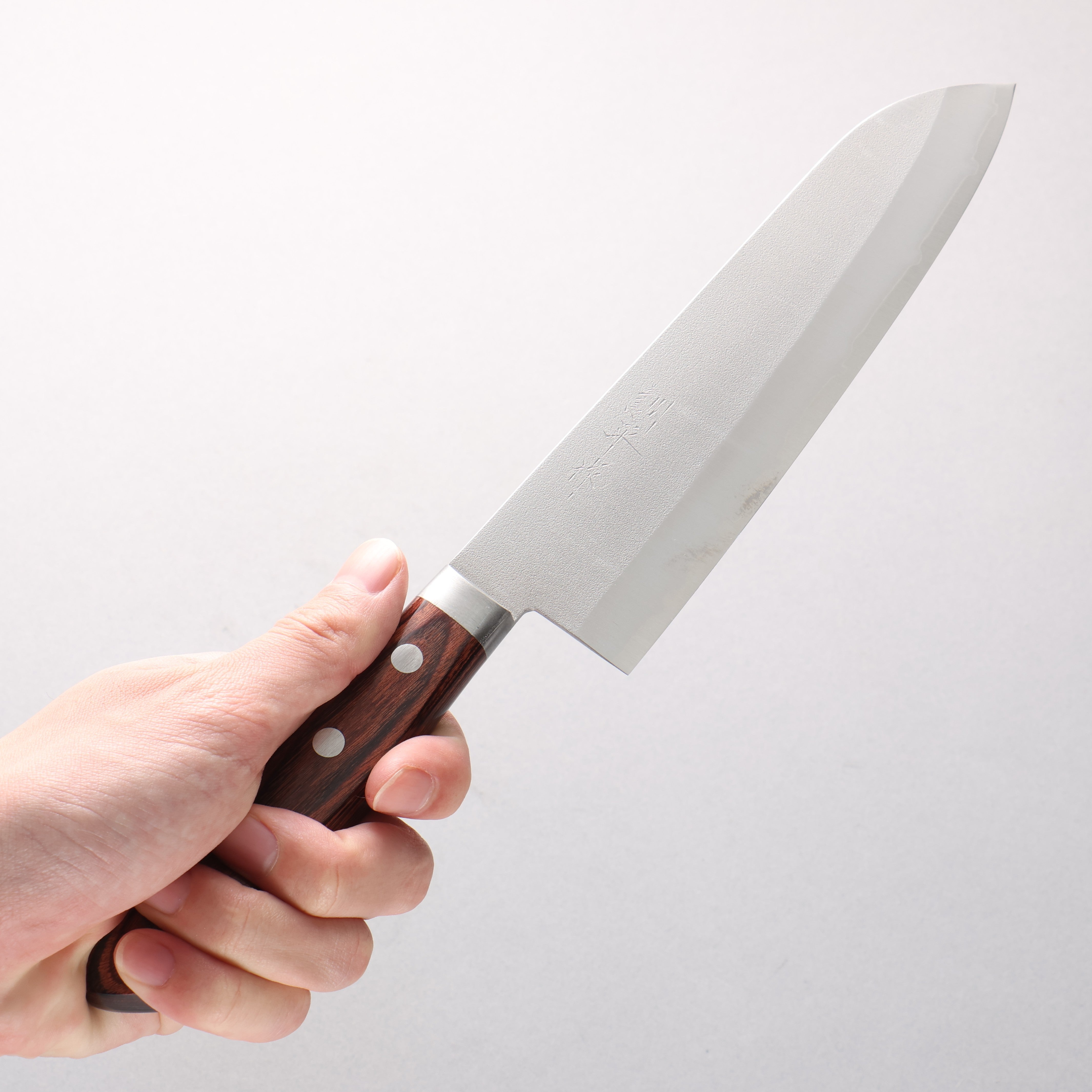 Kunihira VG1 Nashiji Gyuto 180mm Mahogany Handle - Japanny - Best Japanese Knife