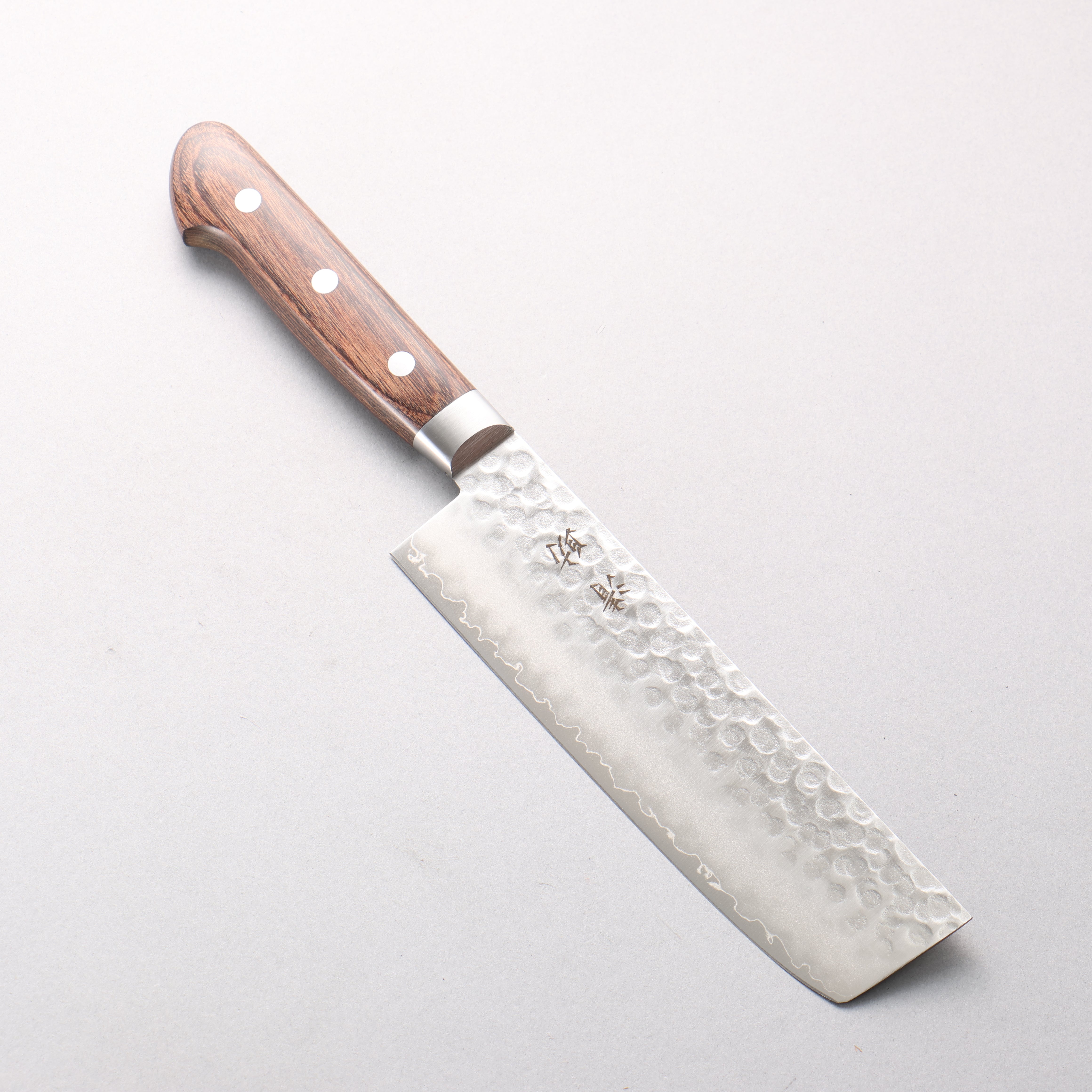Seisuke VG10 Hammered Usuba 160mm Zebrawood Handle - Japanny - Best Japanese Knife