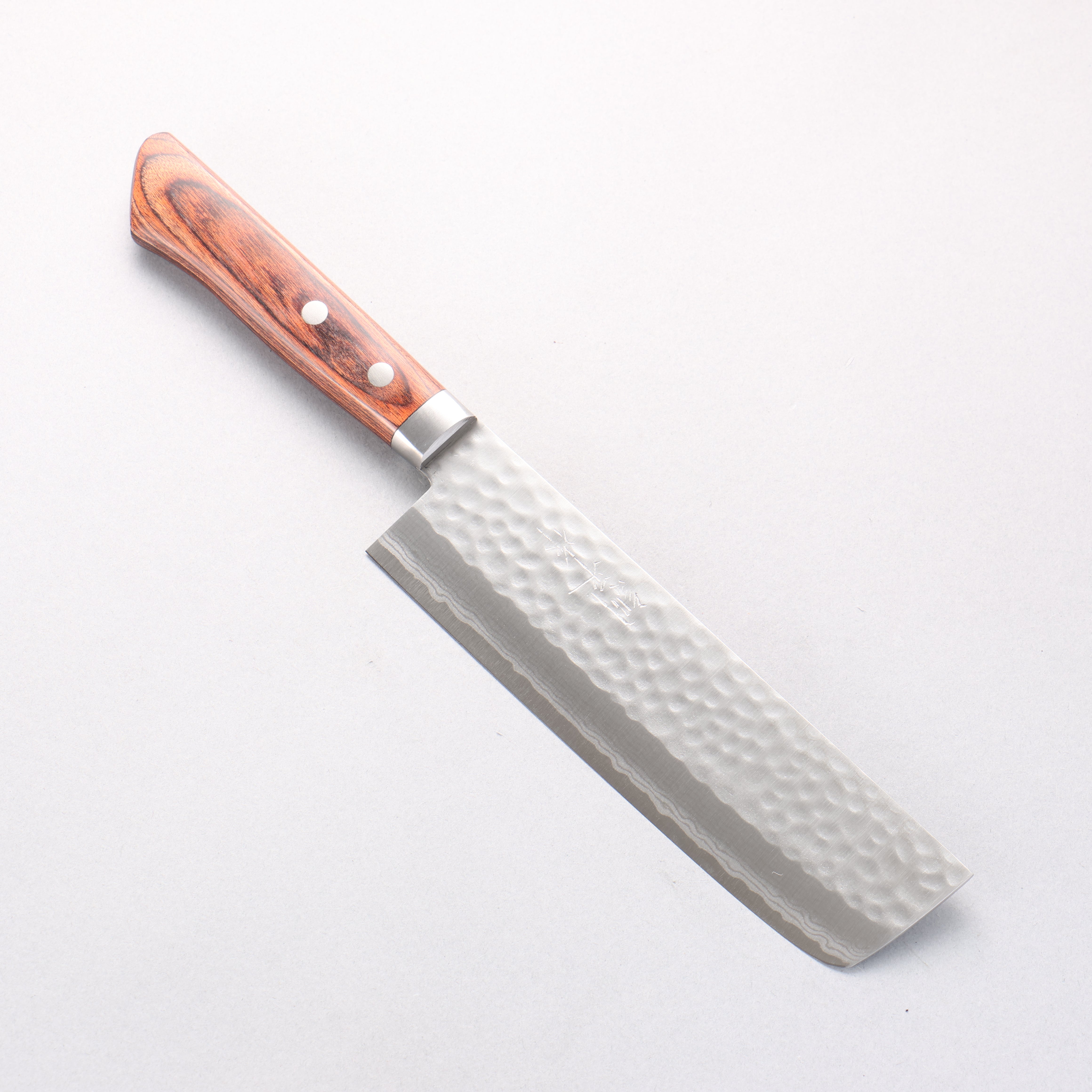 Kunihira Kokuryu VG10 Damas martelé Usuba 165 mm Manche en acajou
