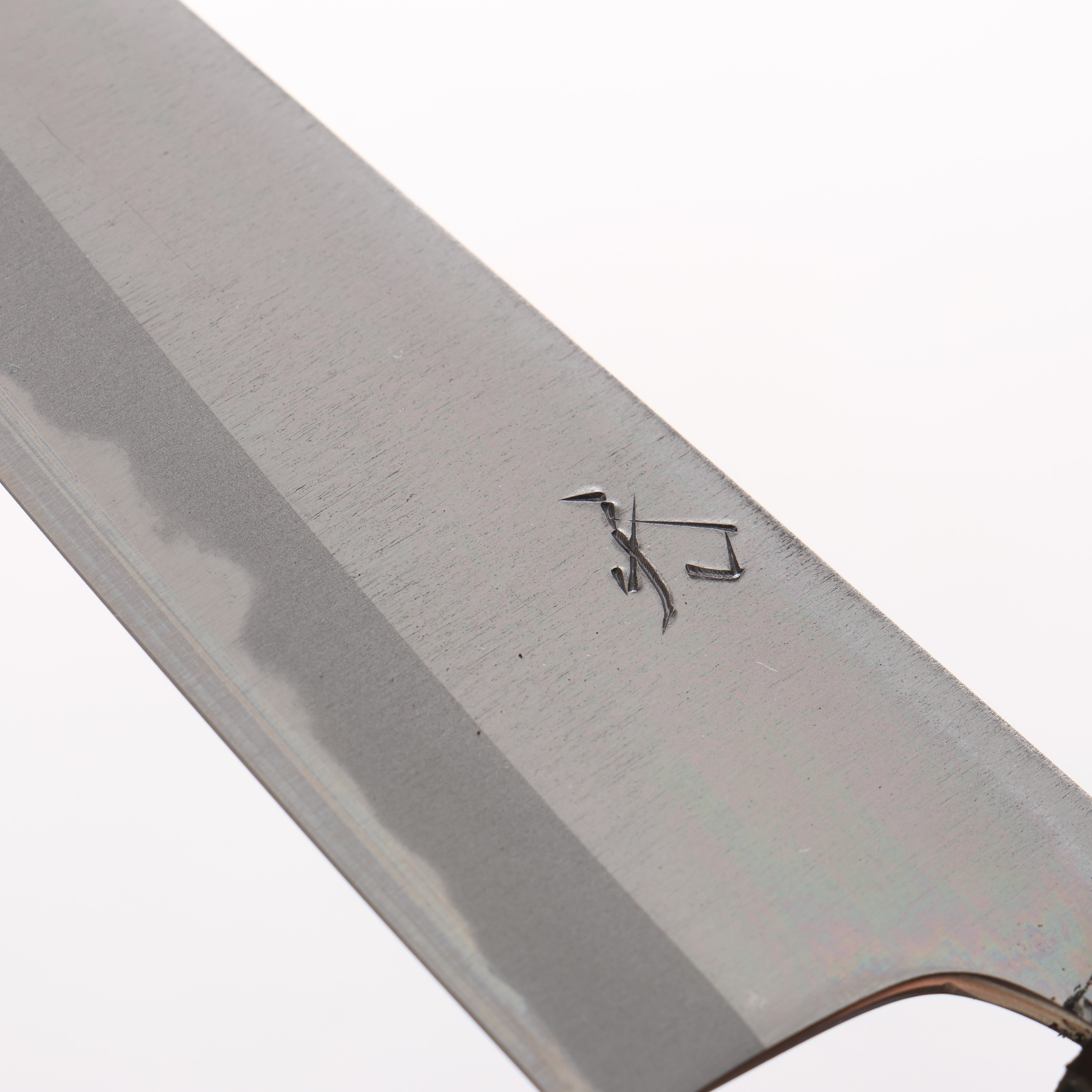 Daisuke Nishida White Steel No.1 Migaki Finished Petty-Utility 100mm Walnut Handle - Japanny - Best Japanese Knife