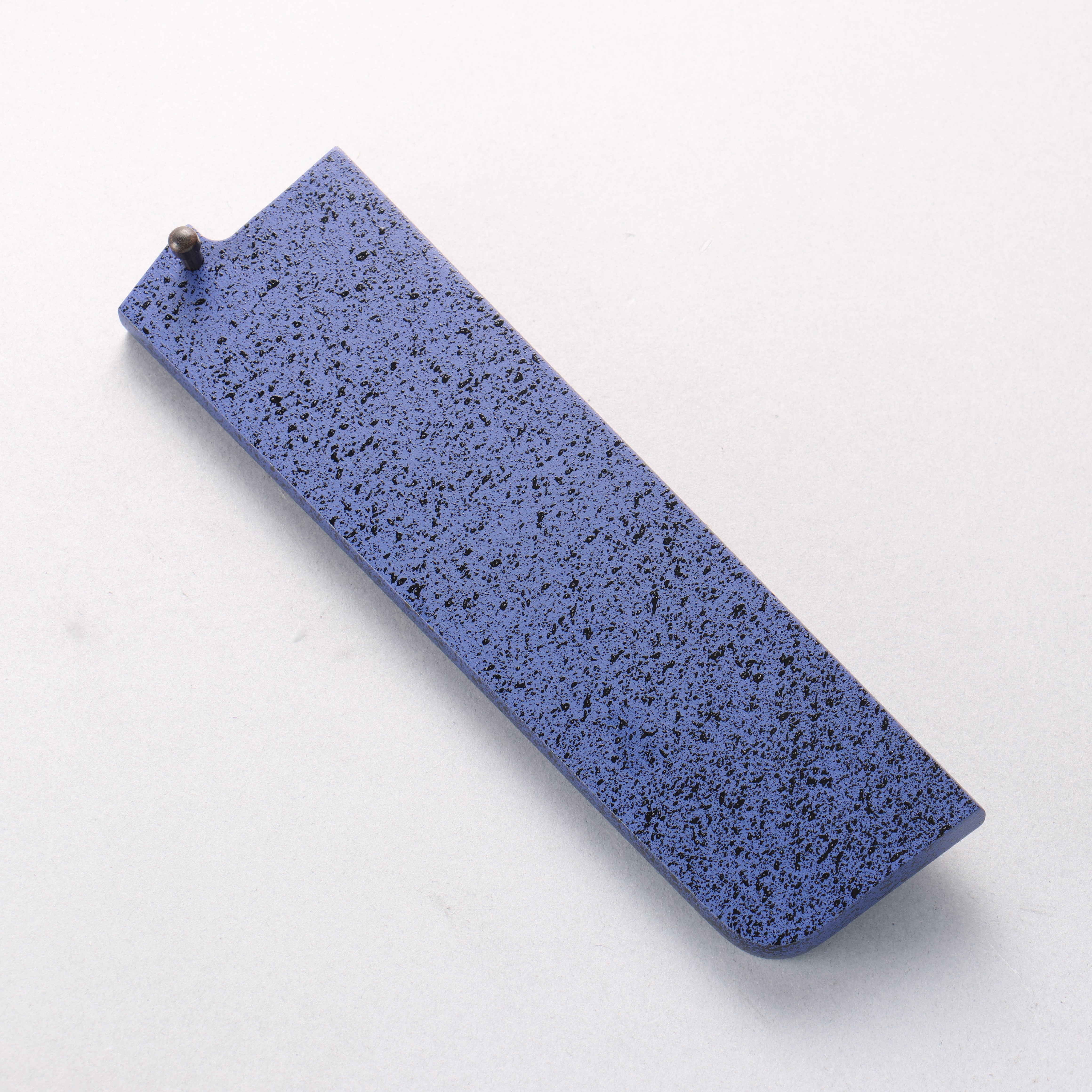Funda de madera Pakka azul para Usuba con pasador de madera contrachapada
